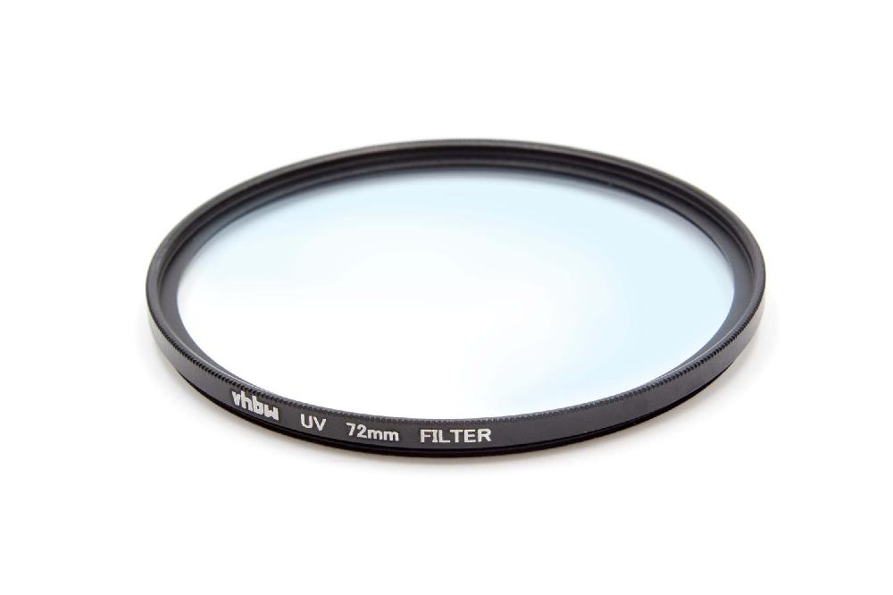 Filtro UV per fotocamere e obiettivi con filettatura da 72 mm - filtro protettivo