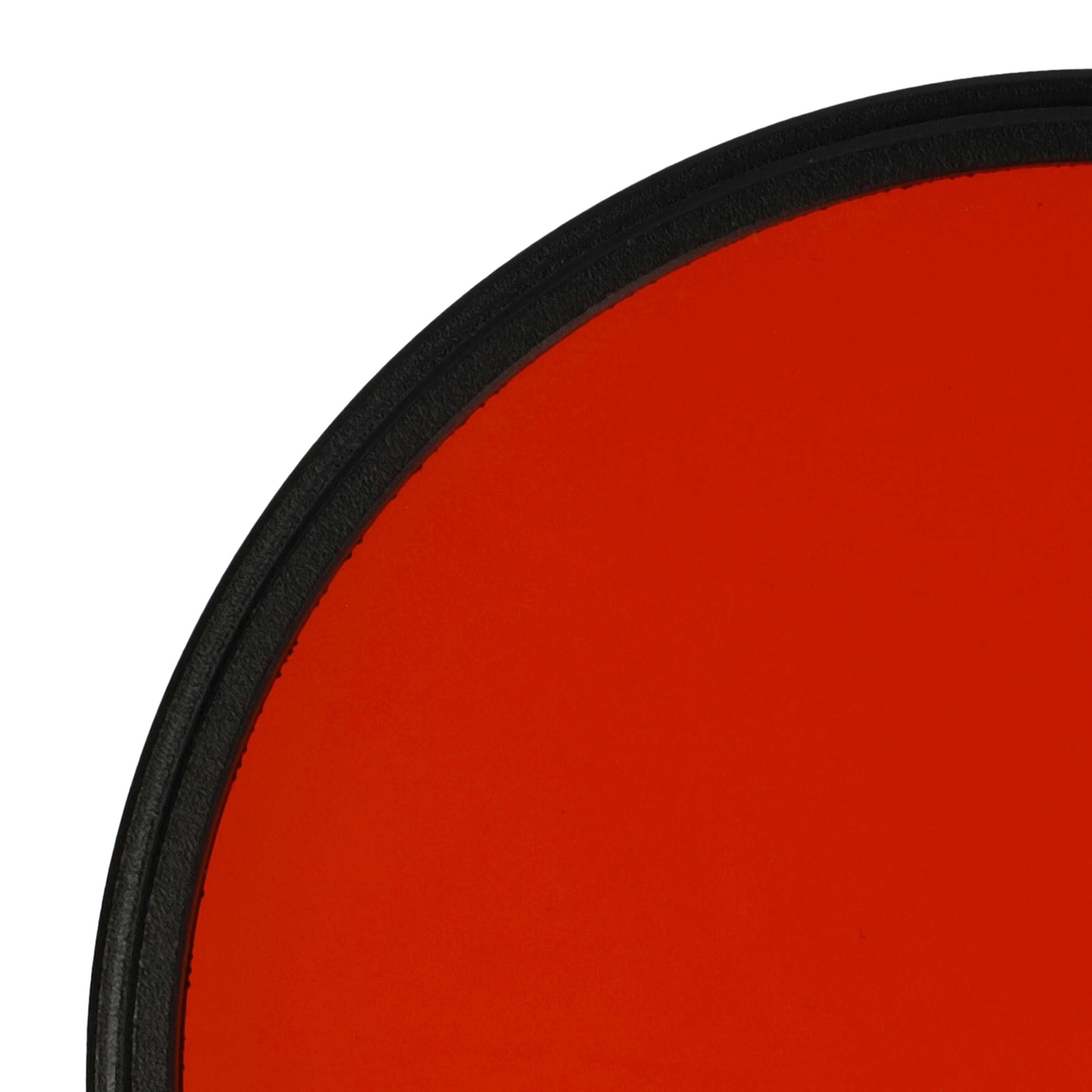 Filtre de couleur orange pour objectifs d'appareils photo de 72 mm - Filtre orange