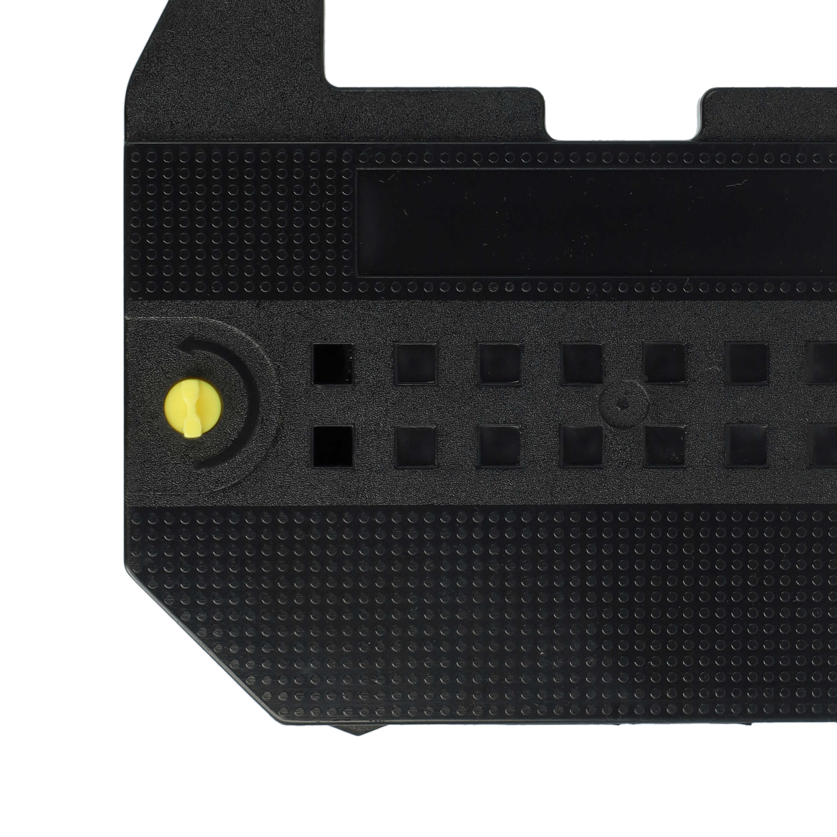 10x Ink Ribbon suitable for 6100 TEC Typewriter etc. - Black