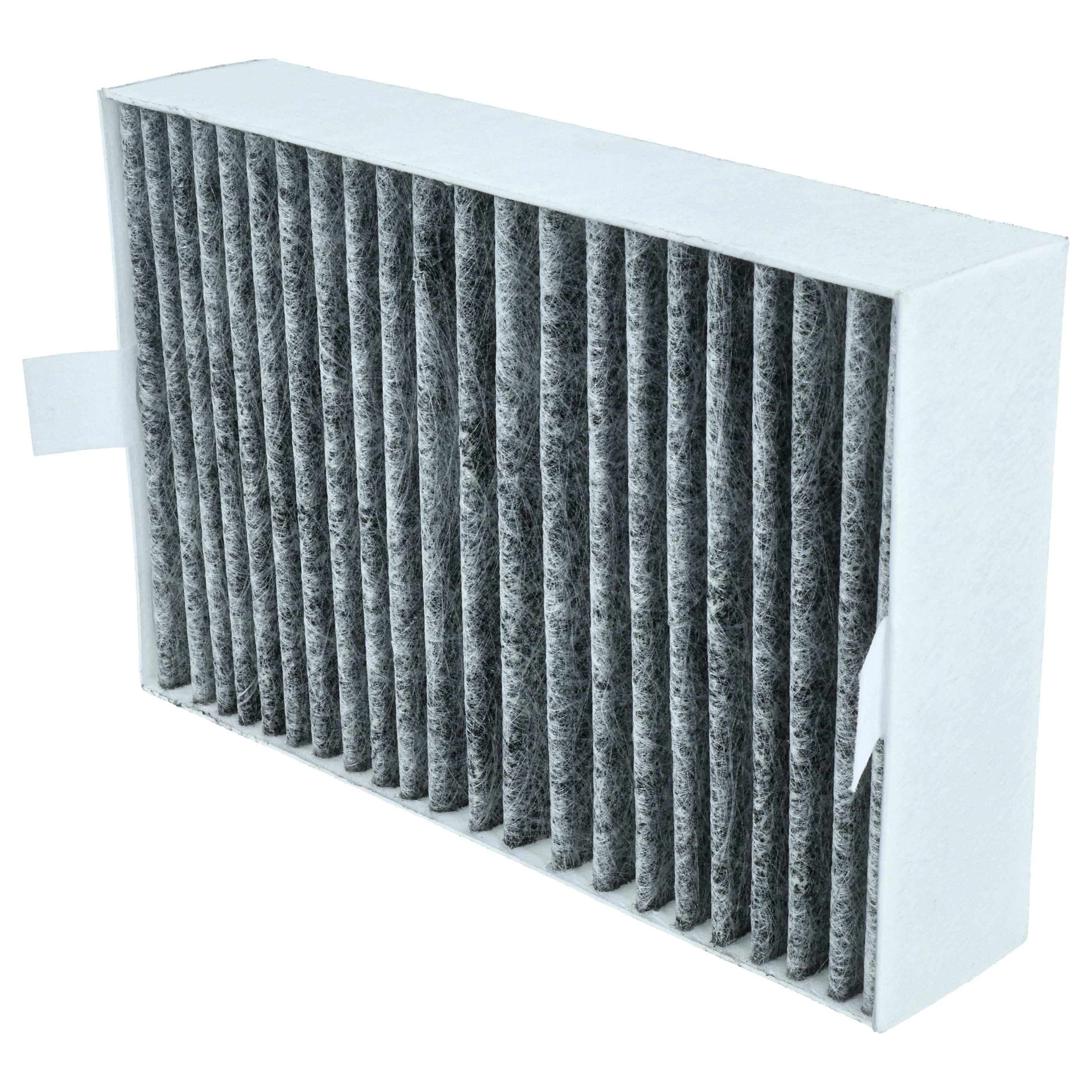 6x Filtres à charbon actif remplace Miele 28996433EU1, 11793450, DKF 31-P pour hotte Miele