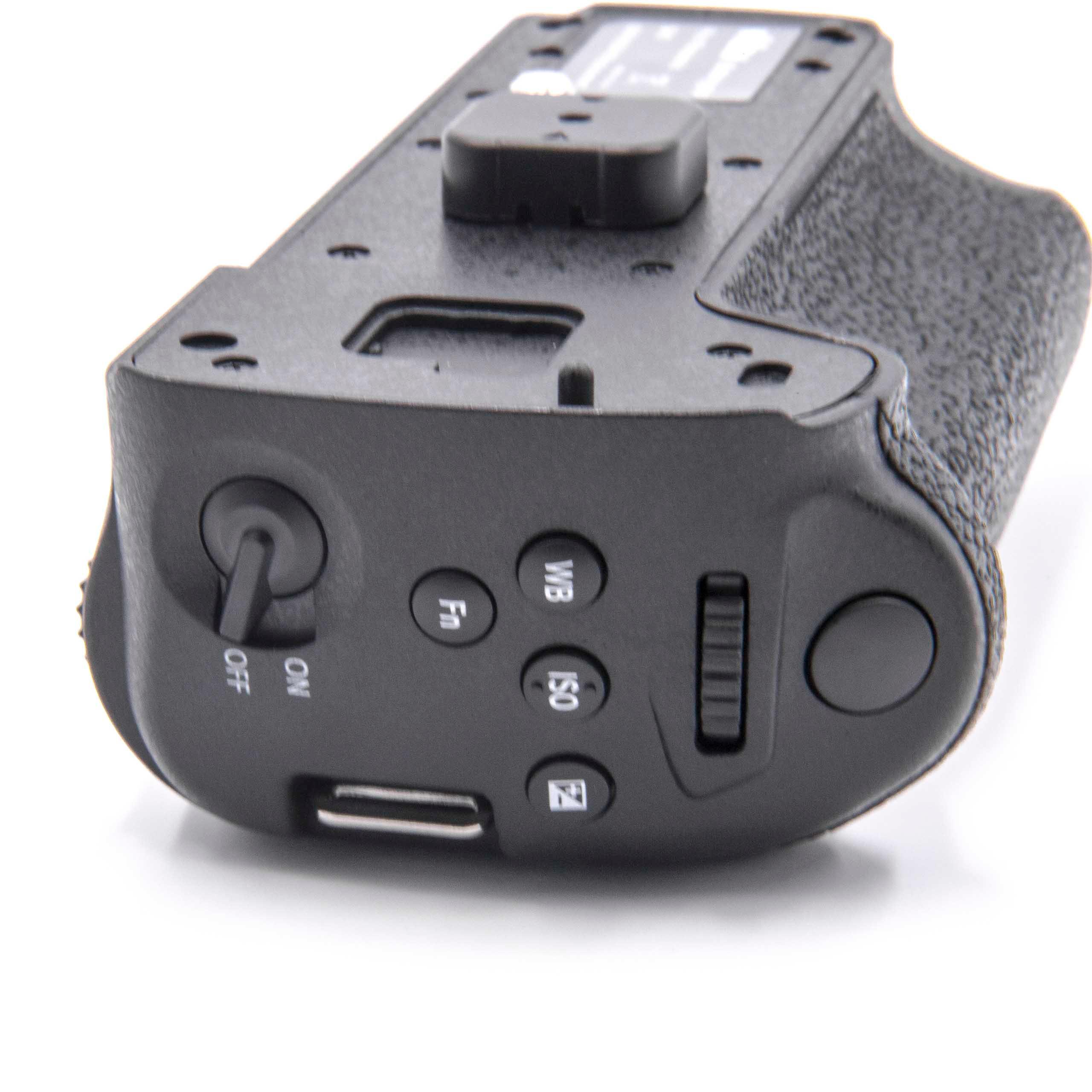 Batterie grip remplace Panasonic DMW-BGGH5 pour appareil photo Panasonic - avec molette 