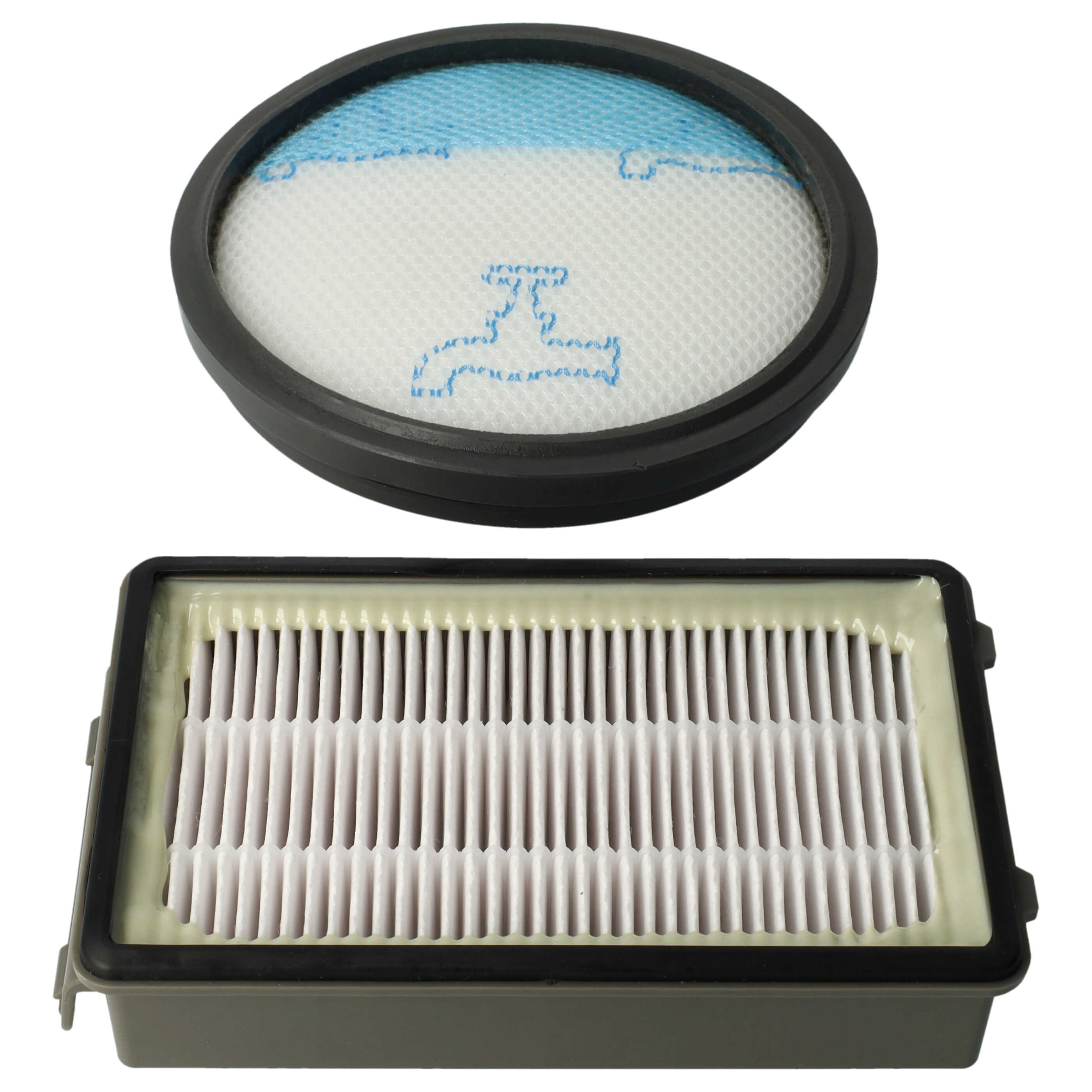 5x Filter Set replaces Rowenta ZR005901 for Moulinex Vacuum Cleaner - Vacuum Cleaner Filter Set