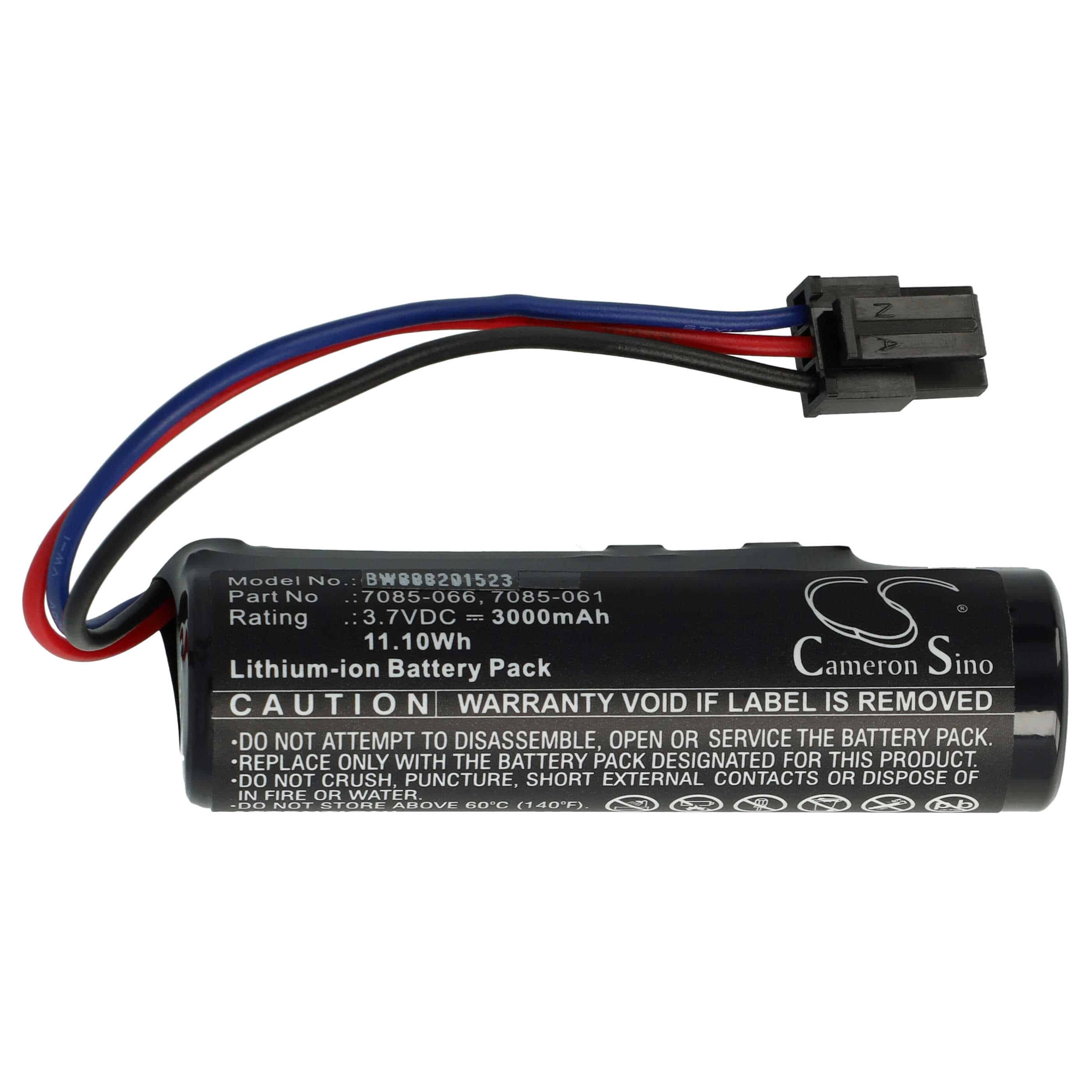 Batterie remplace Wolf Garten 7085-918, 7085-061, 7085-066 pour outil de jardinage - 3000mAh 3,7V Li-ion
