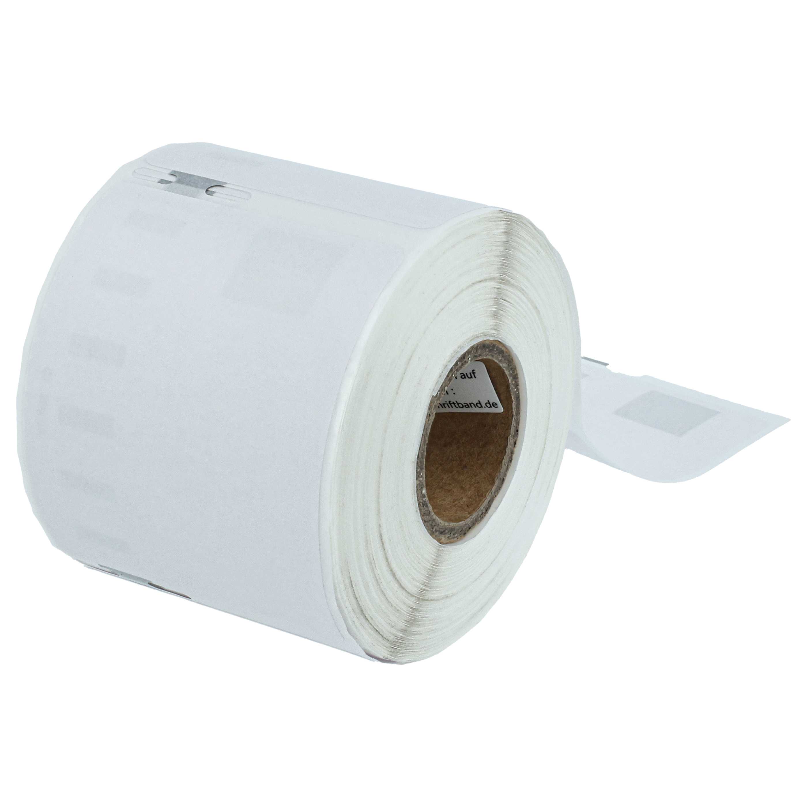 Label Roll replaces Dymo 99015 for Labeller - 54 mm x 70 mm