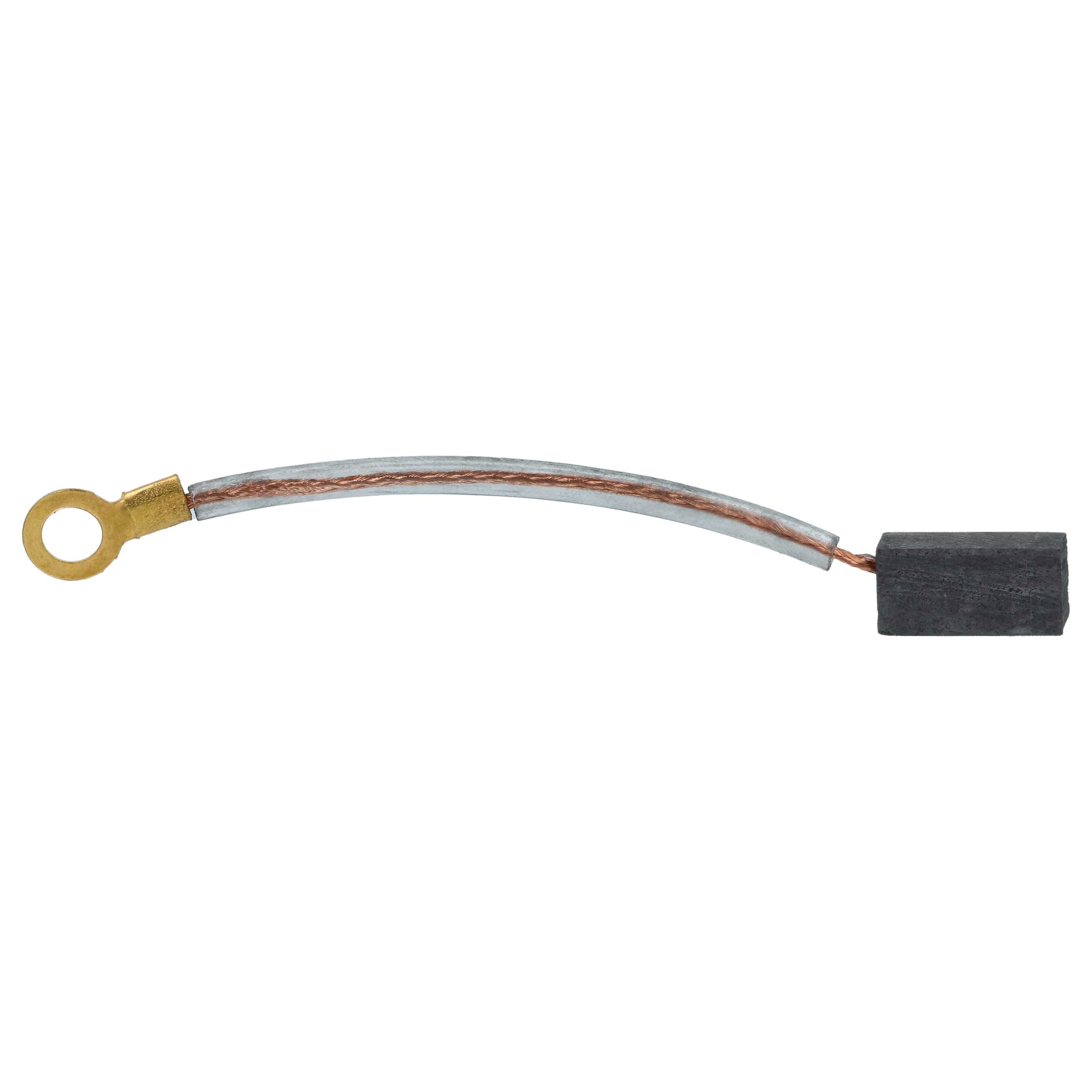 2x Kohlebürste als Ersatz für Fein 30711062001, 4014586024851 für Elektrowerkzeug - 5 x 6, 5 x 13mm