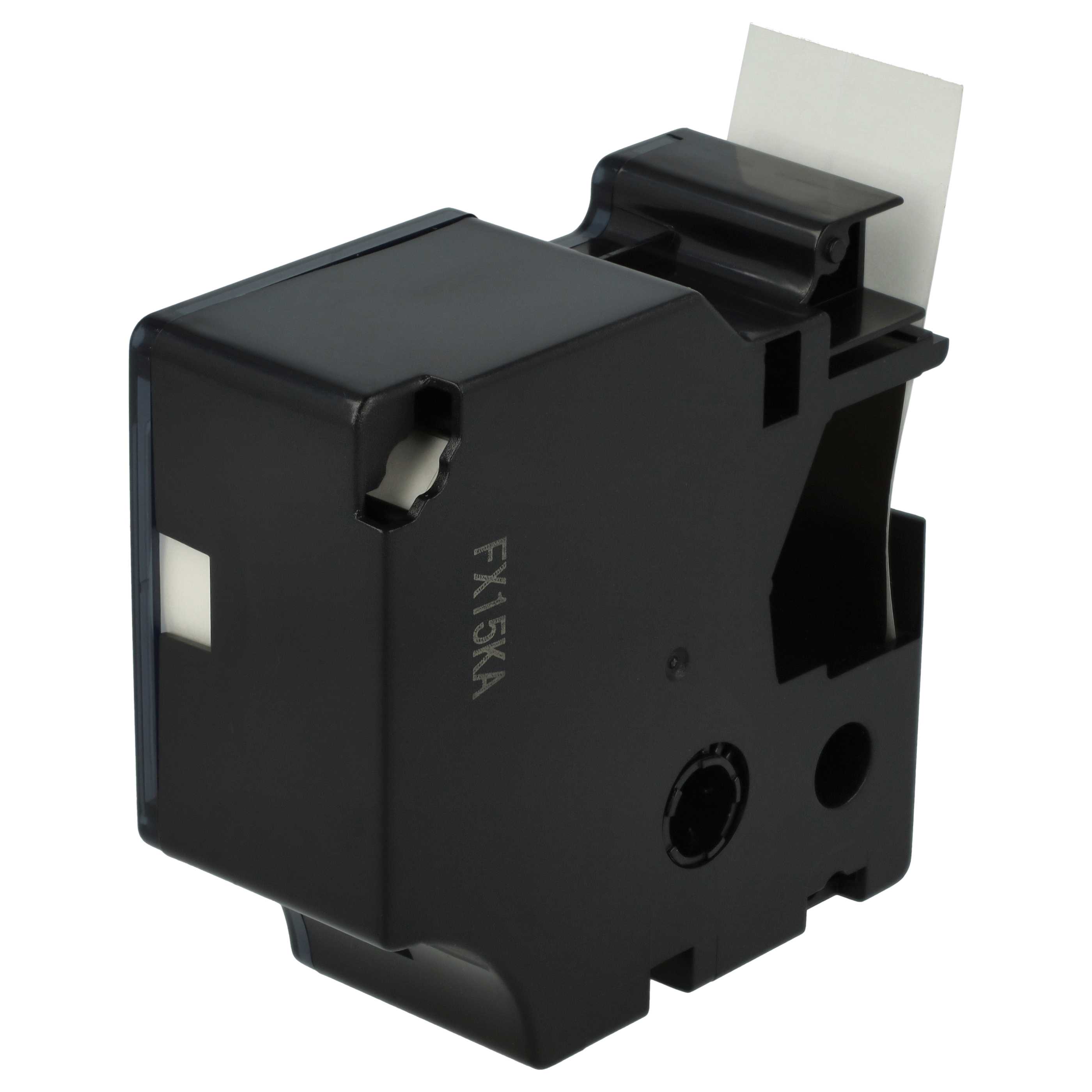 Label Tape replaces Dymo D1, 53710 - 24 mm Black to Transparent