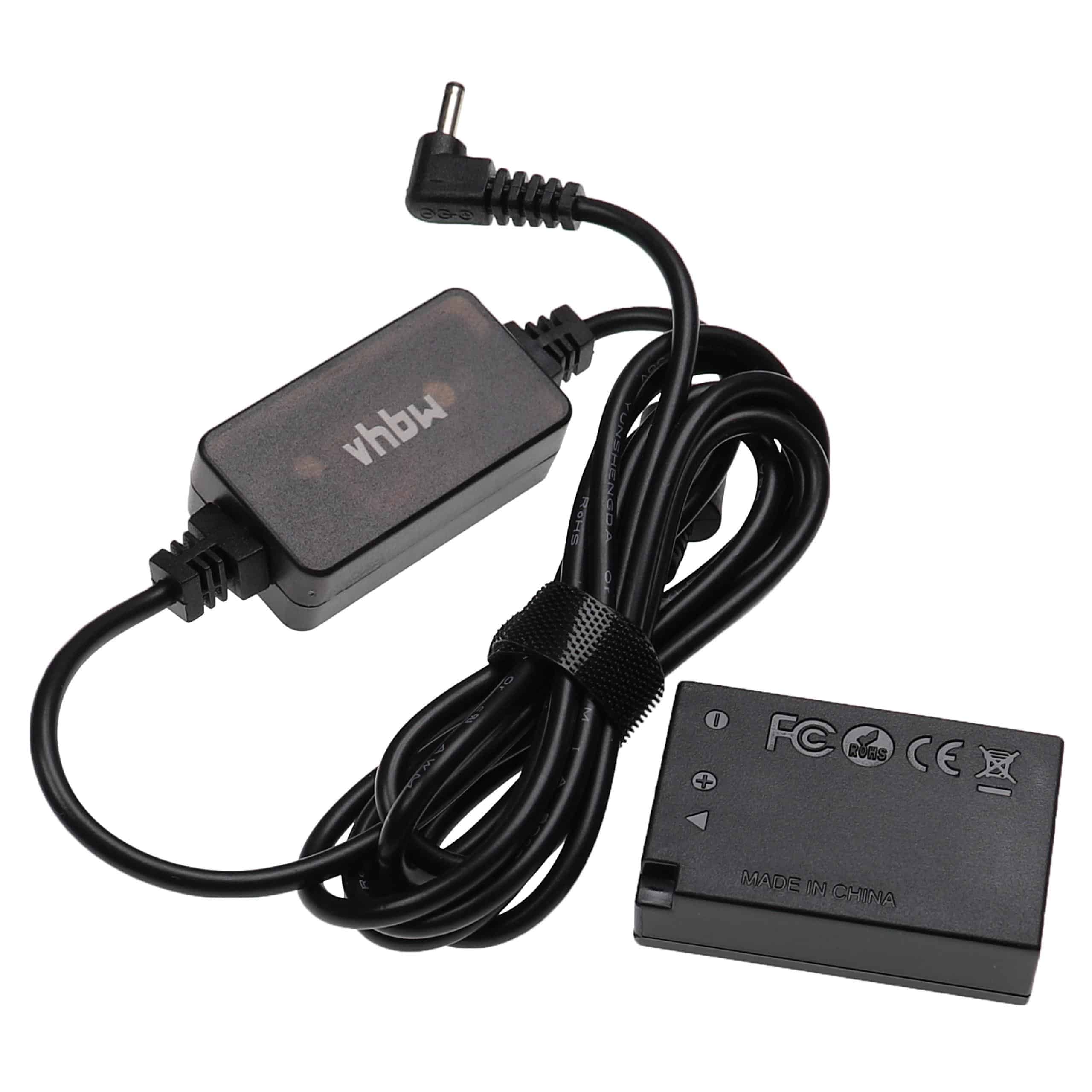USB Power Supply replaces ACK-E17 for Camera + DC Coupler as Canon DR-E17 - 2 m, 8.4 V 3.0 A
