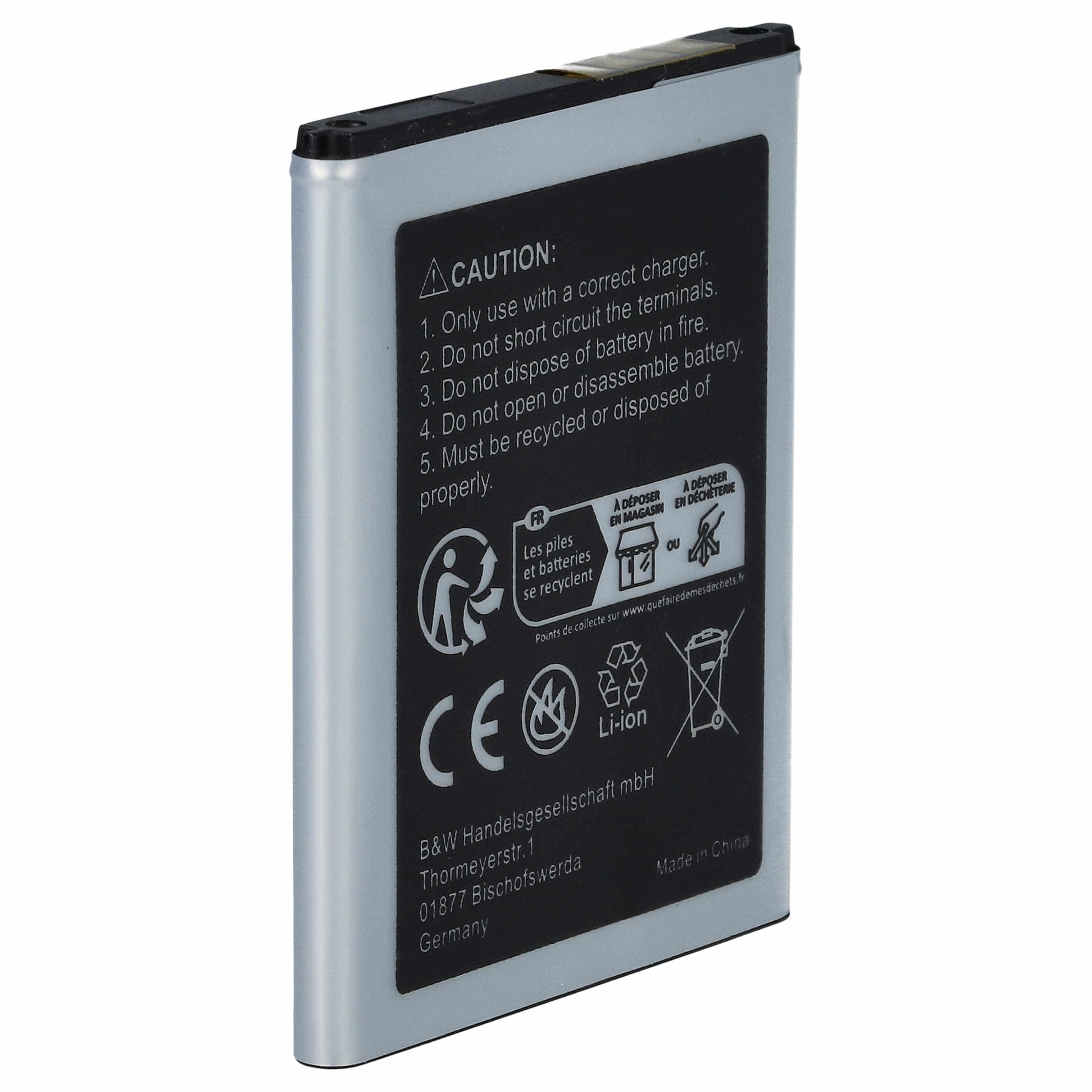 Akku als Ersatz für Alcatel BY42, BTR510AB, BTR875B, CAB3120000C1, CAB20K0000C1 - 700mAh 3,7V Li-Ion
