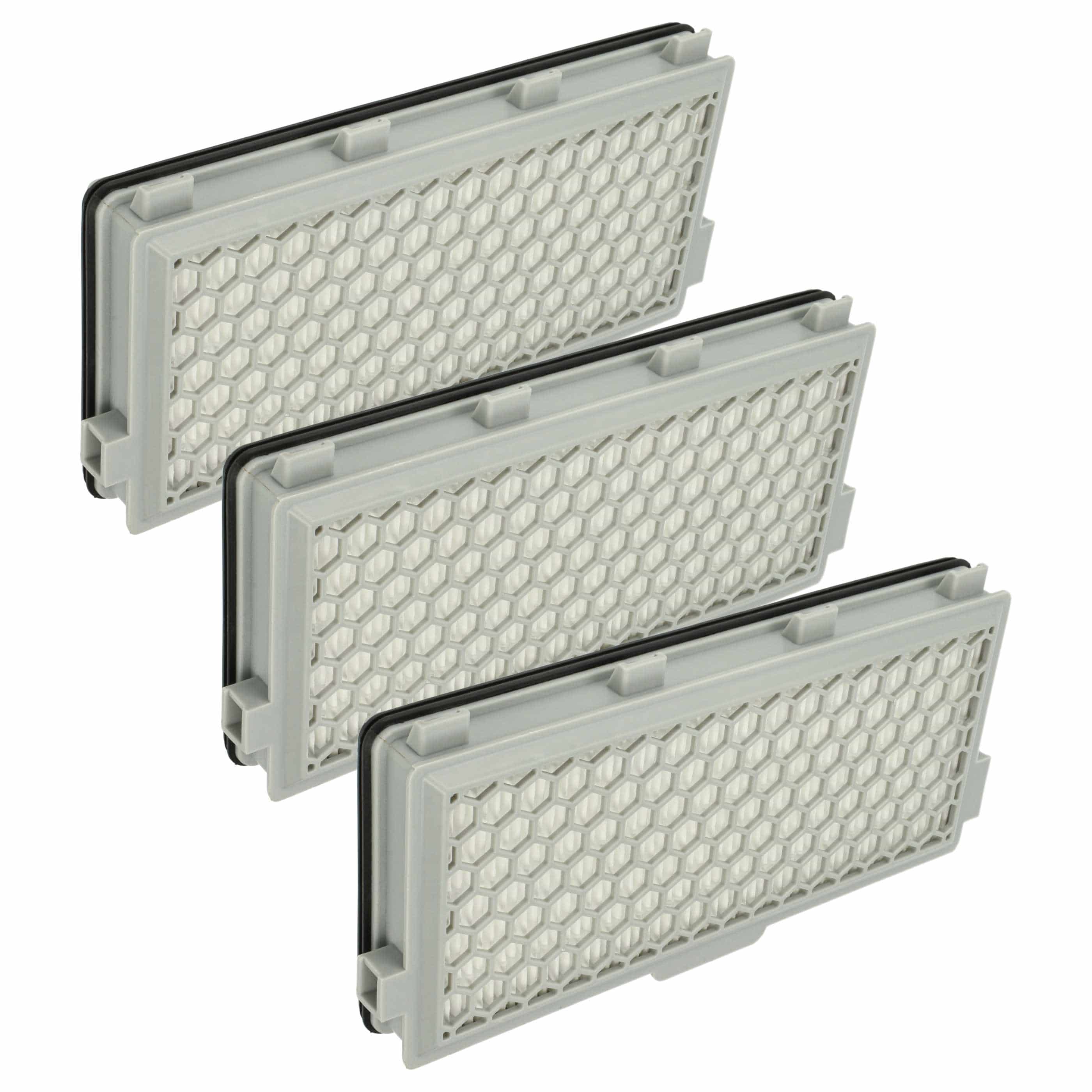 3x Filter suitable for Miele Complete C3 replaces SF-AA 50, filter class HEPA 13