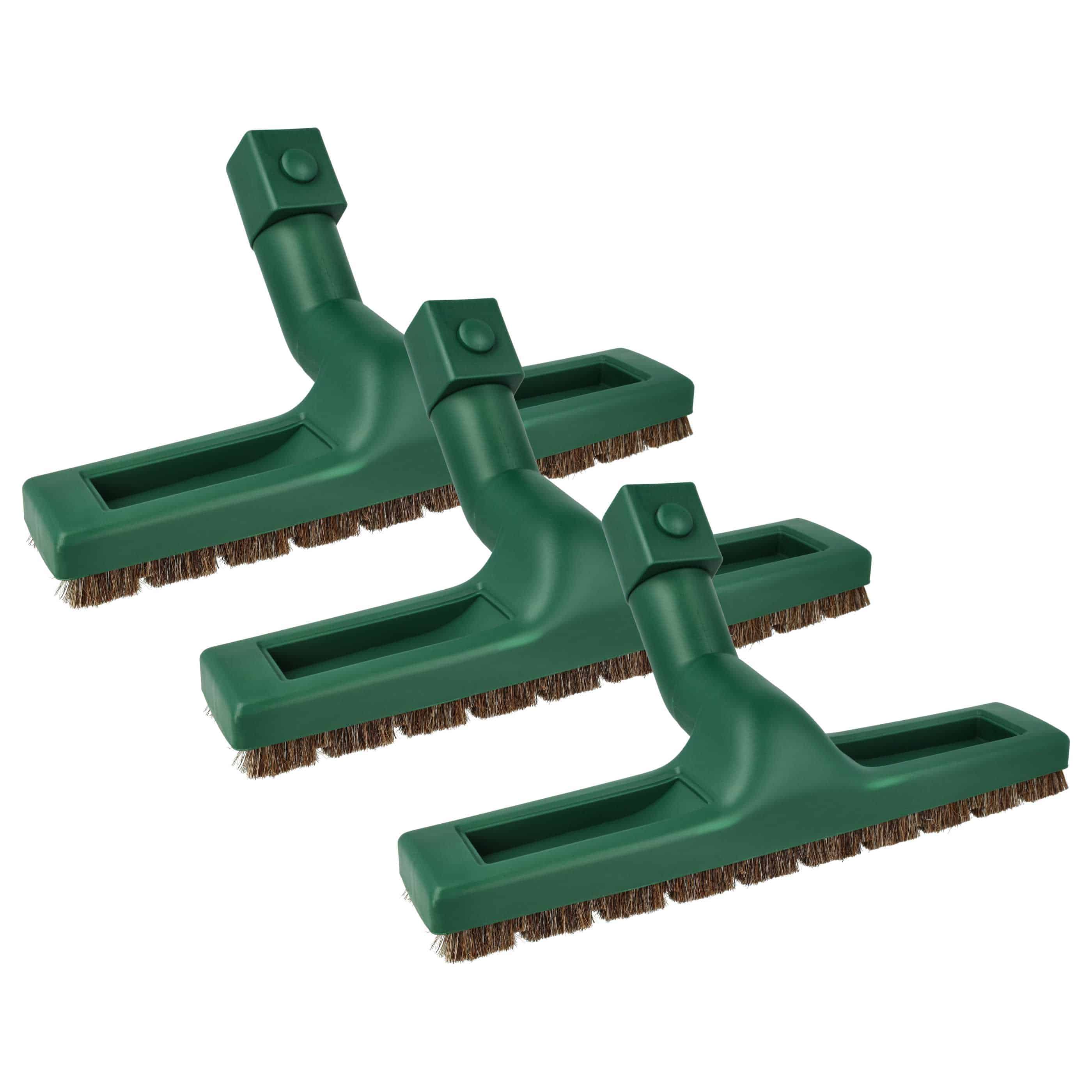 3x Hard Floor Nozzle for Vorwerk Kobold 120, 121, 122, Vorwerk Tiger 250, 251 Vacuum Cleaner, 18cm