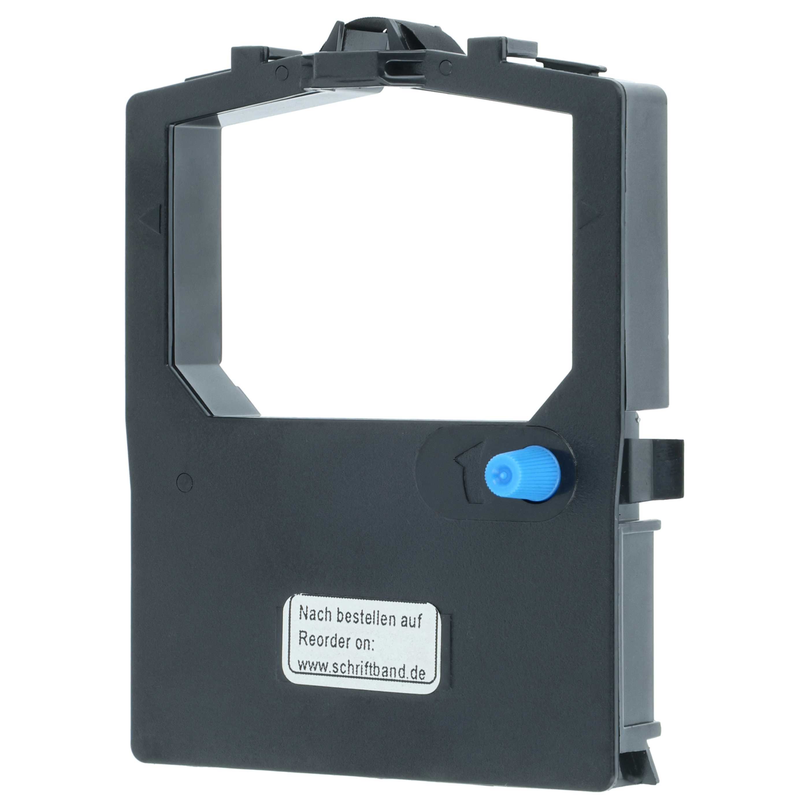 3x Ink Ribbon replaces OKI 09002303 for OKI Dot Matrix, Receipt Printer etc. - Black