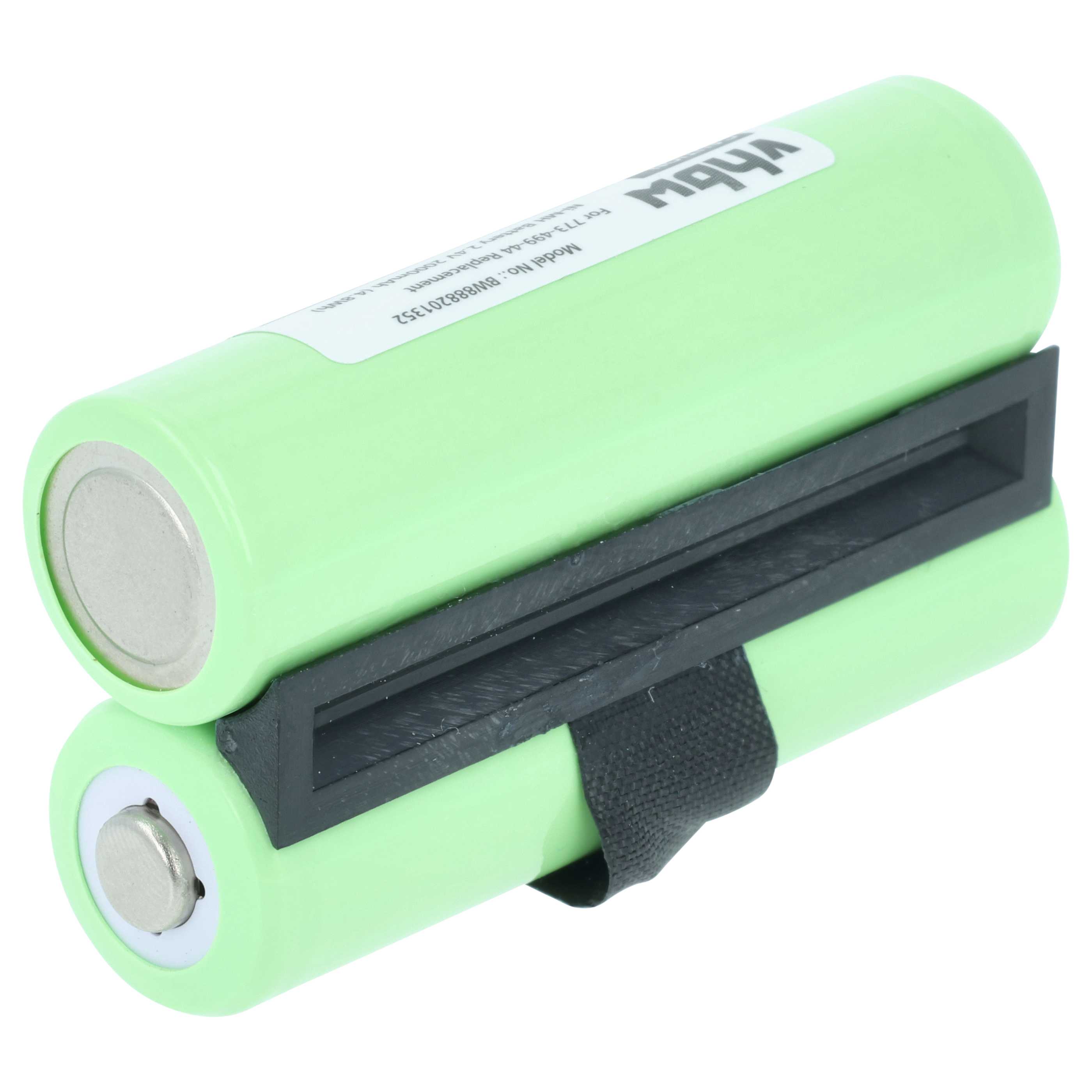 Batería reemplaza Demag 773-499-44 sistema control - 2000mAh 2,4V NiMH