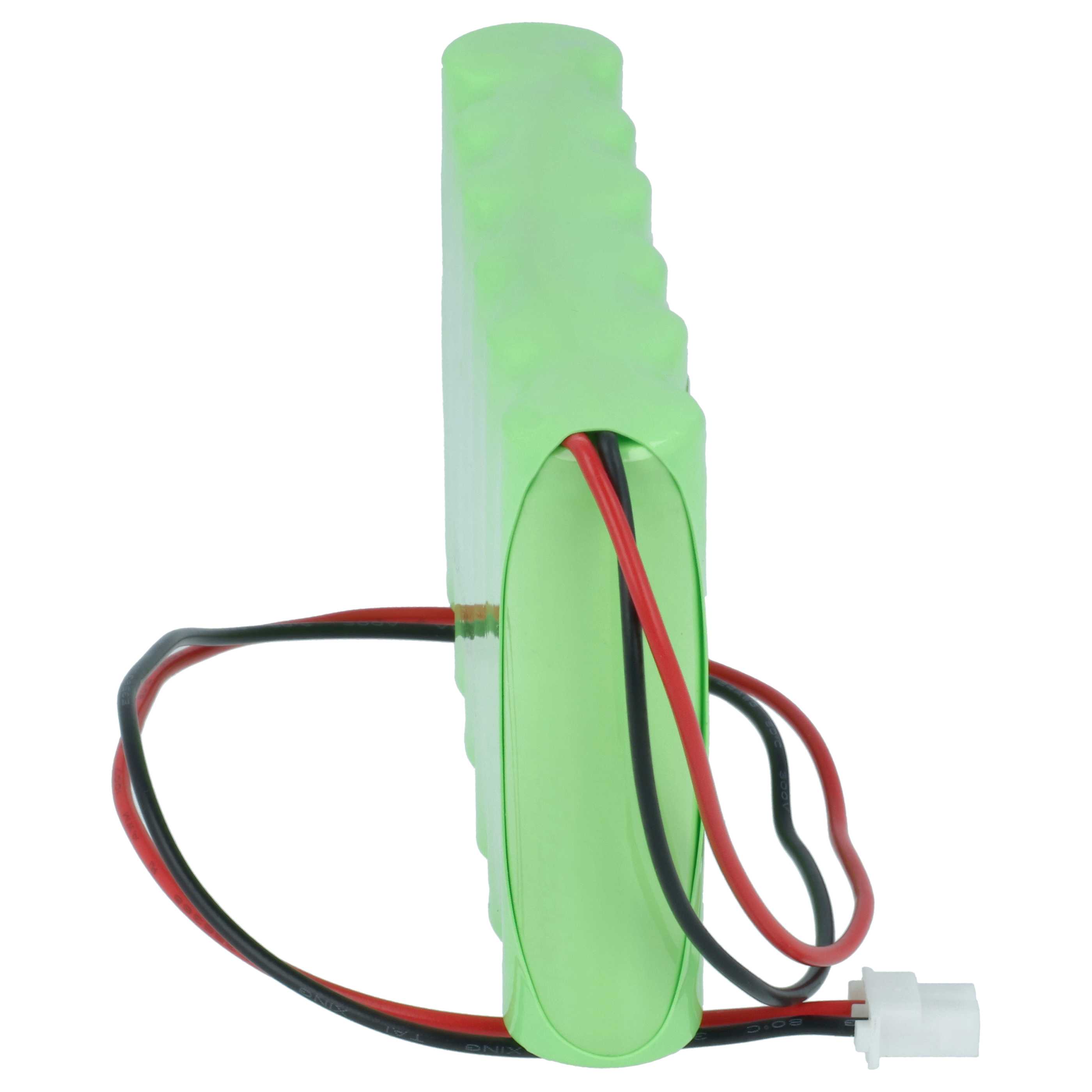 2x Batteries remplace Visonic 103-300691, 103-301179 pour centrale d'alarme Visonic - 1500mAh 7,2V NiMH