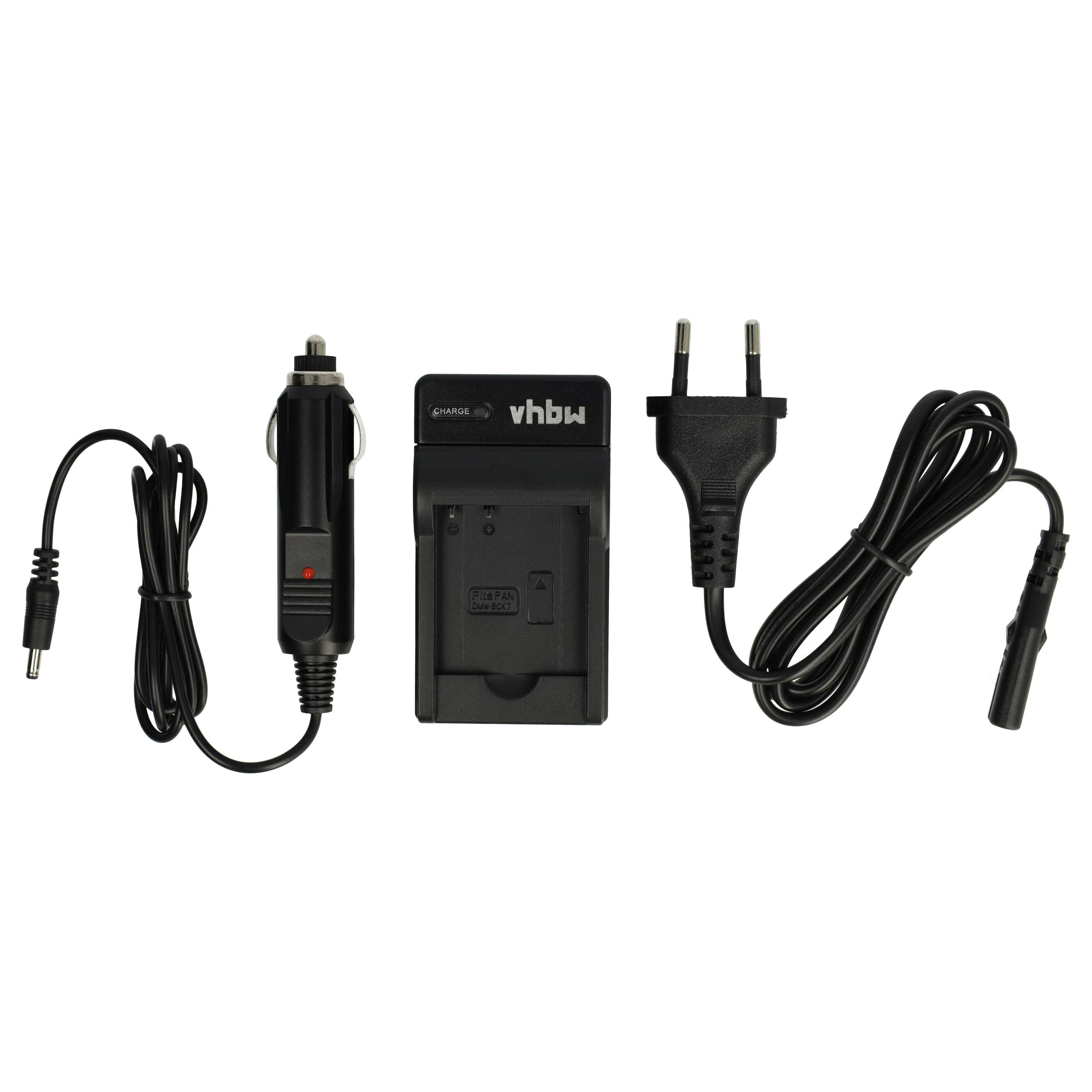 Battery Charger suitable for Lumix DMC-FH2 Camera etc. - 0.6 A, 4.2 V