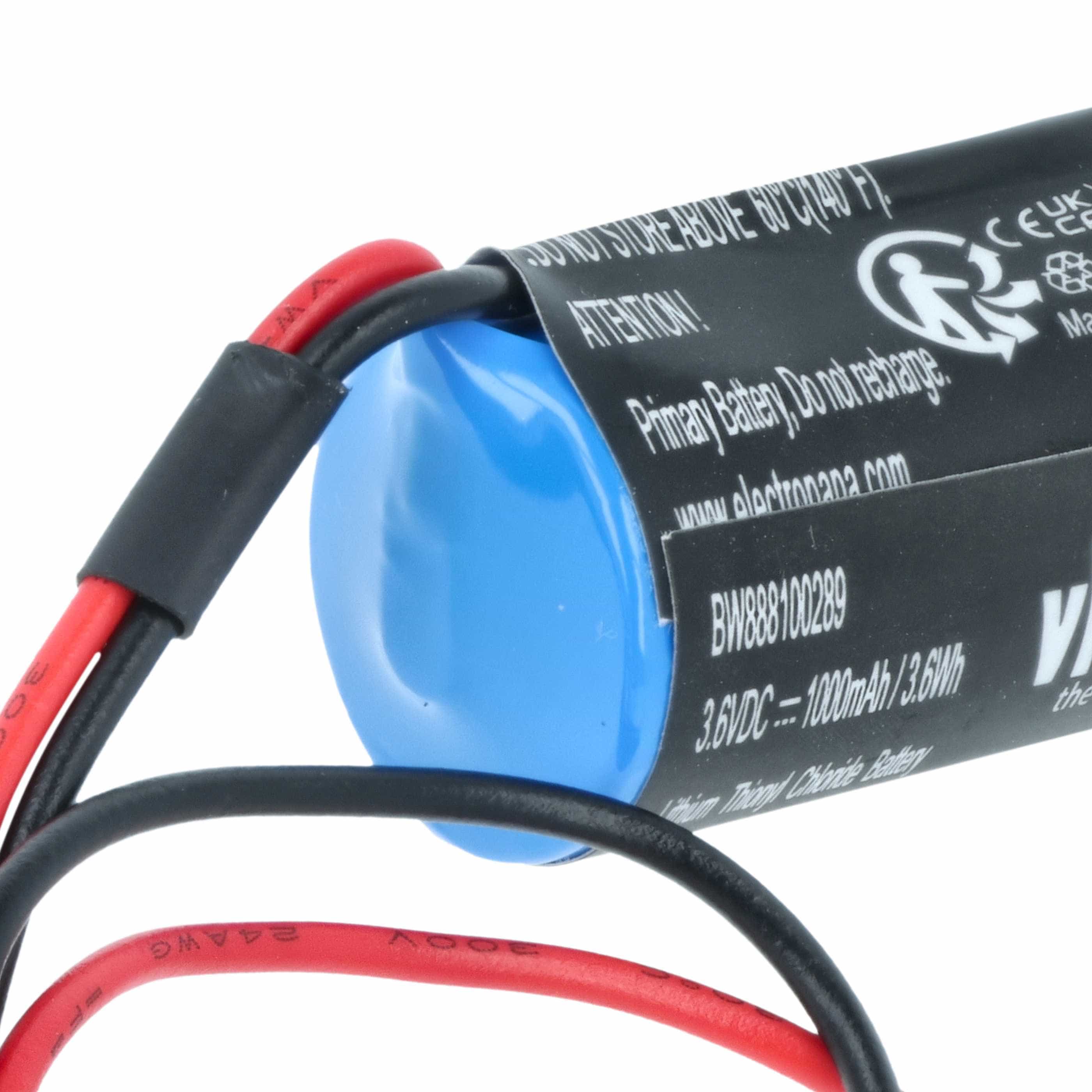 10x Bateria do PLC programowalnego sterownika zamiennik FBT030A, FBT020A, ER3V/3.6V - 1000 mAh 3,6 V Li-MnO2