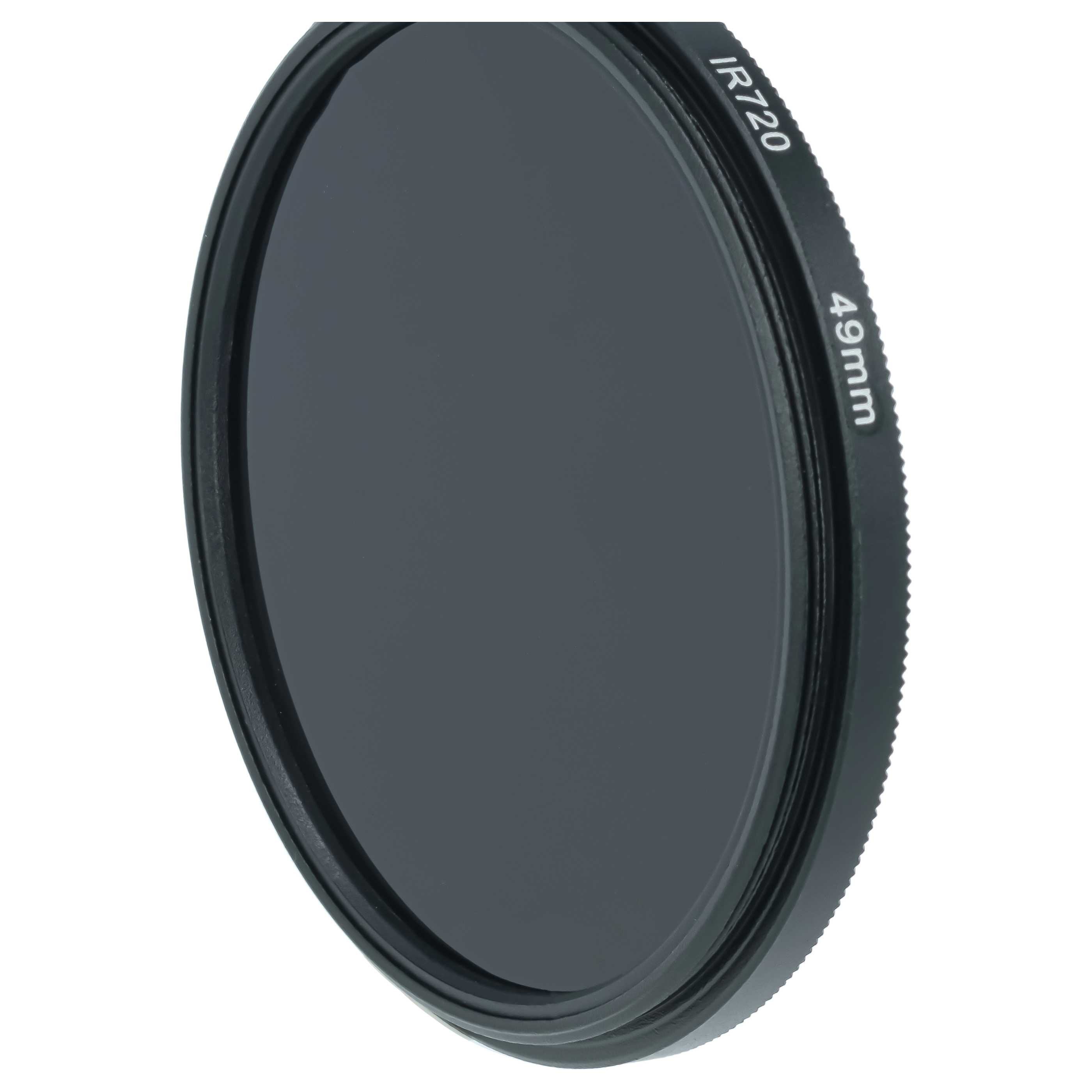 Filtr podczerwieni 720nm na obiektyw Canon PowerShot G7X Mark III, G5x, G7X, G7x Mark II - Filtr IR