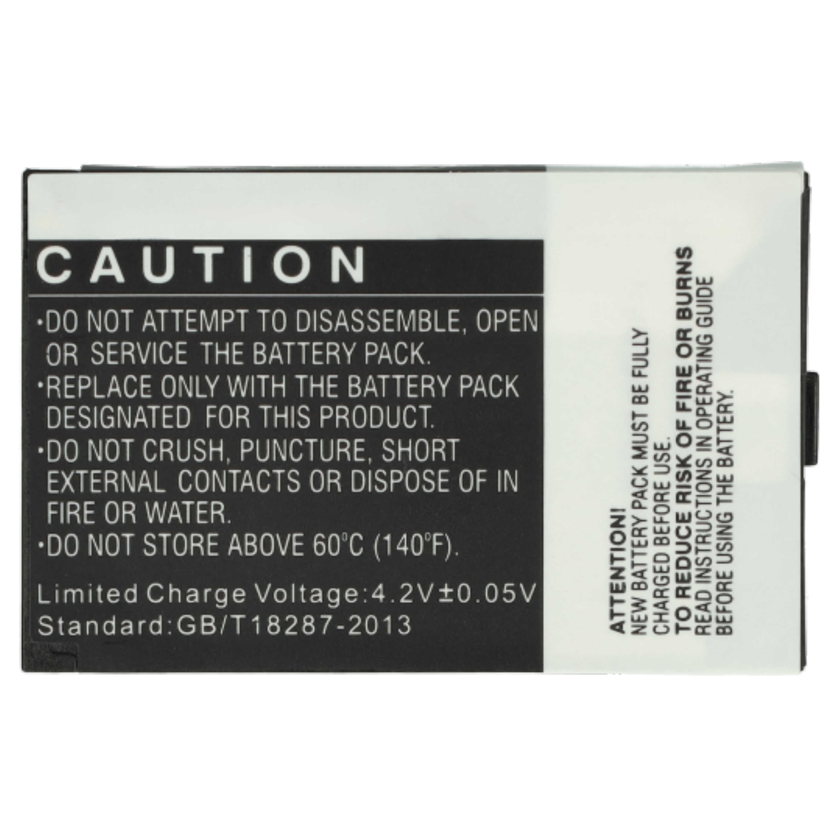 Batterie remplace Emporia BAT-A3690 pour téléphone portable - 1100mAh, 3,7V, Li-ion