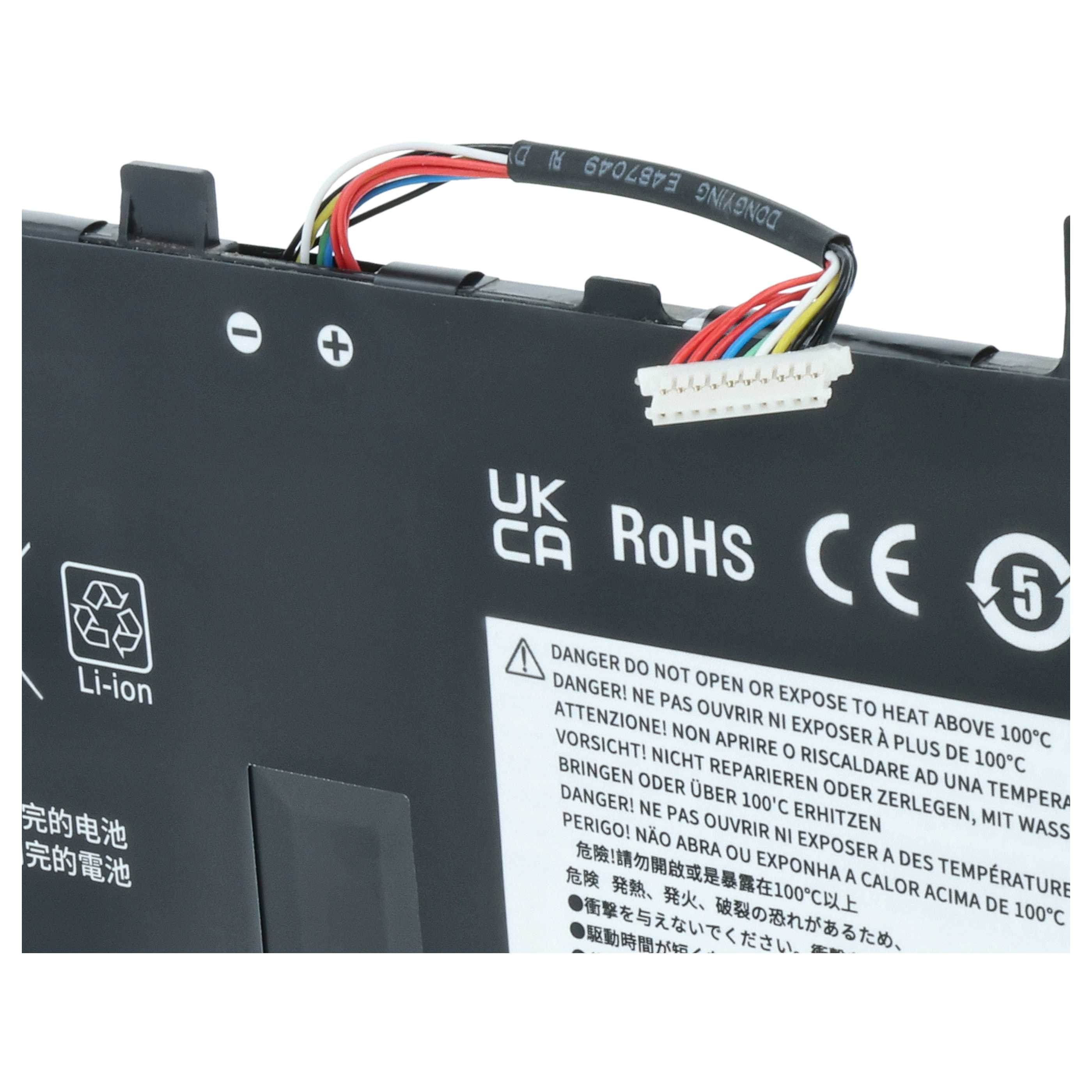 Akumulator do laptopa zamiennik Lenovo 00HW011, 00HW010, 00HW005, 00HW004 - 4800 mAh 7,4 V LiPo, czarny
