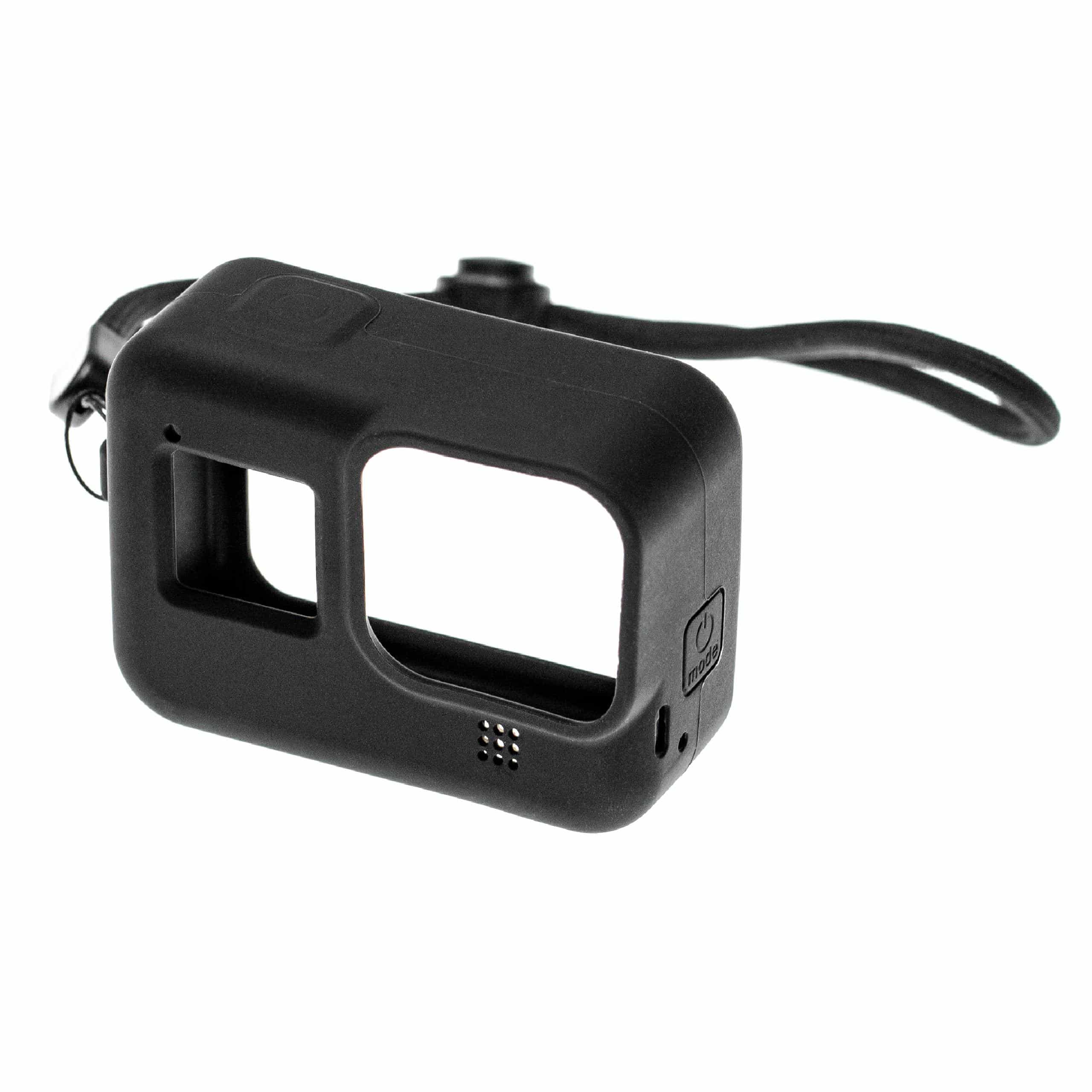 Schutzhülle passend für GoPro Hero 8 Kamera - Silikon, Schwarz