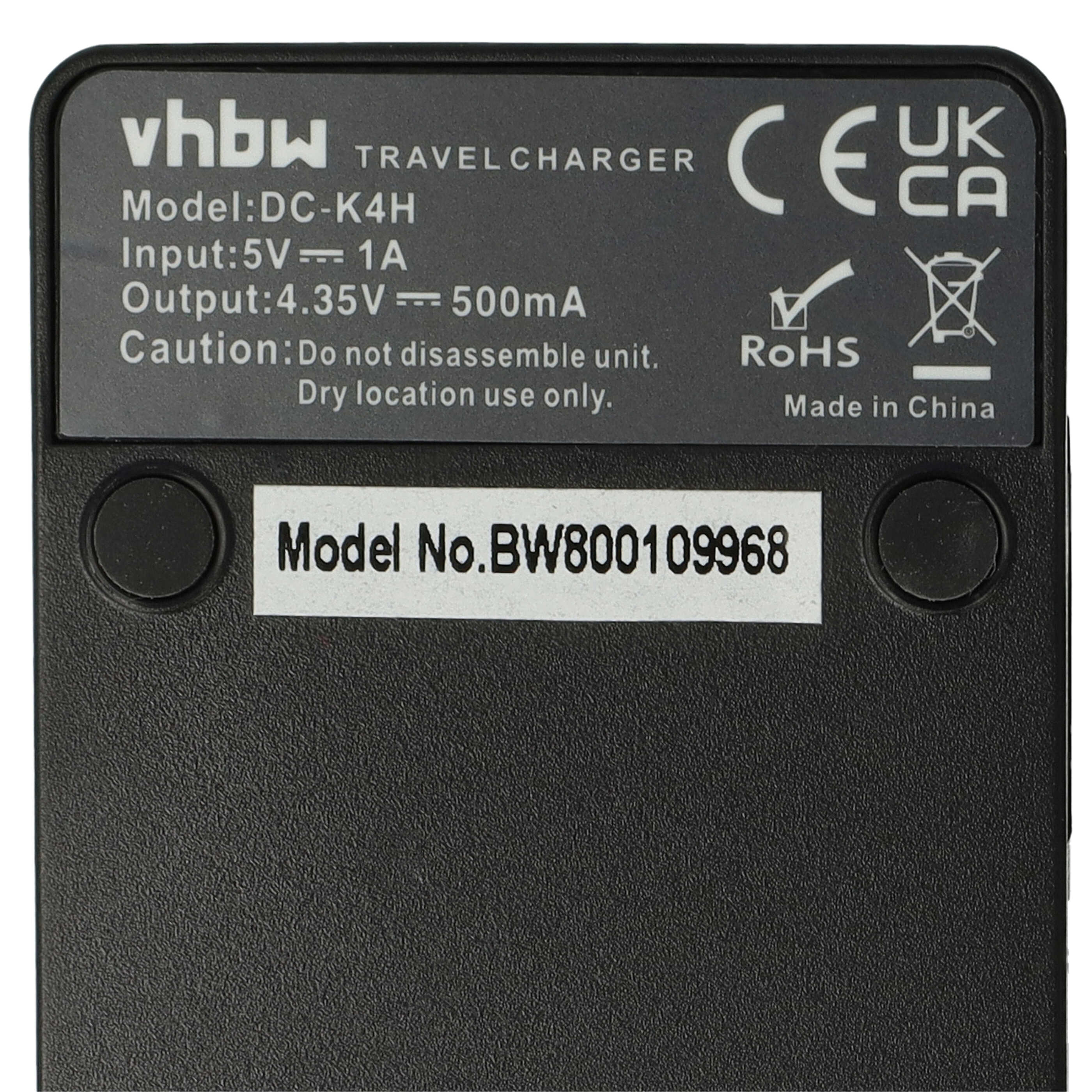 Caricabatterie sostituisce Nikon MH-67P per fotocamera Coolpix - 0,5A 4,35V 43,5cm
