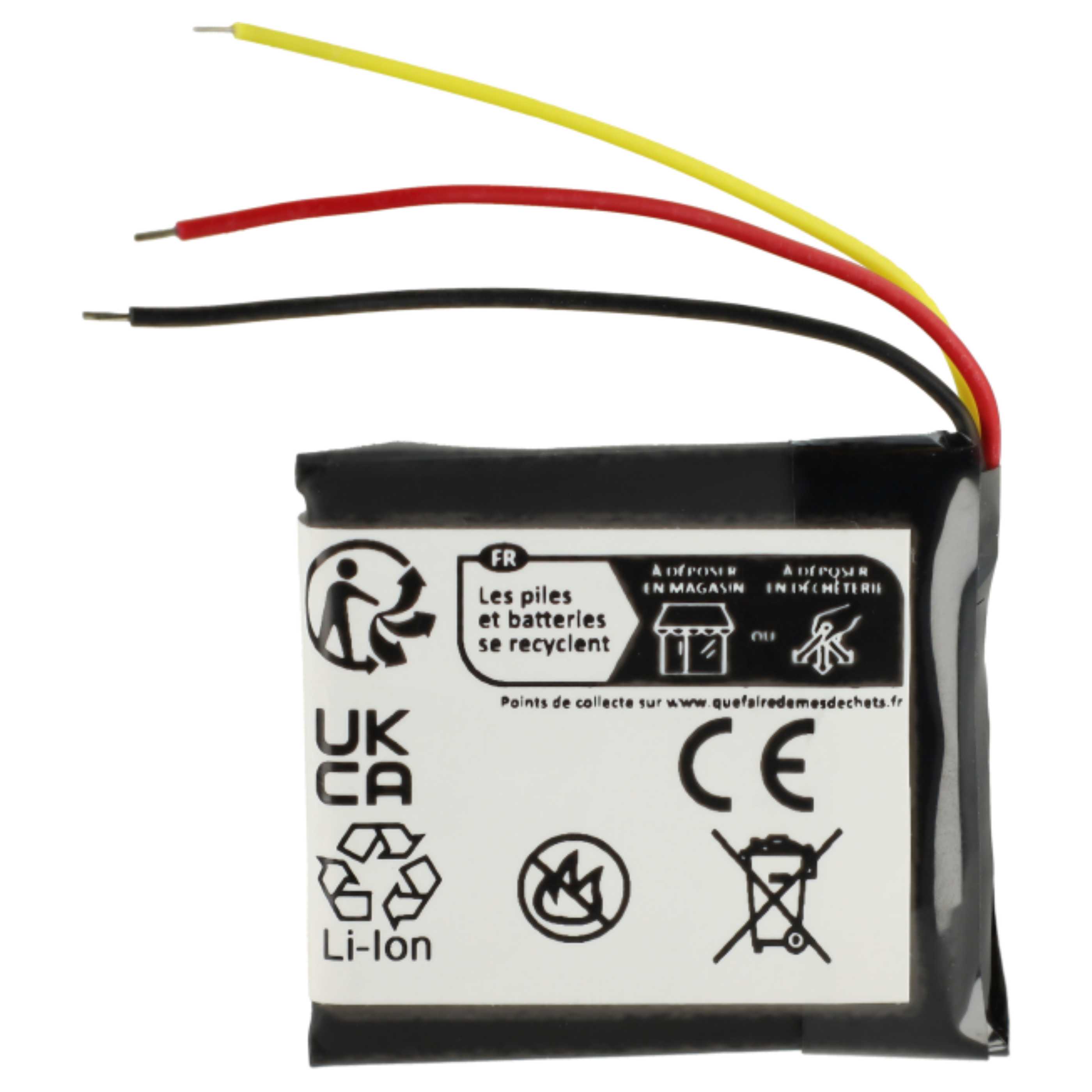 5x Akumulator do słuchawek bezprzewodowych zamiennik Jabra AHB472625PLT, AHB682828PS - 250 mAh 3,7 V LiPo
