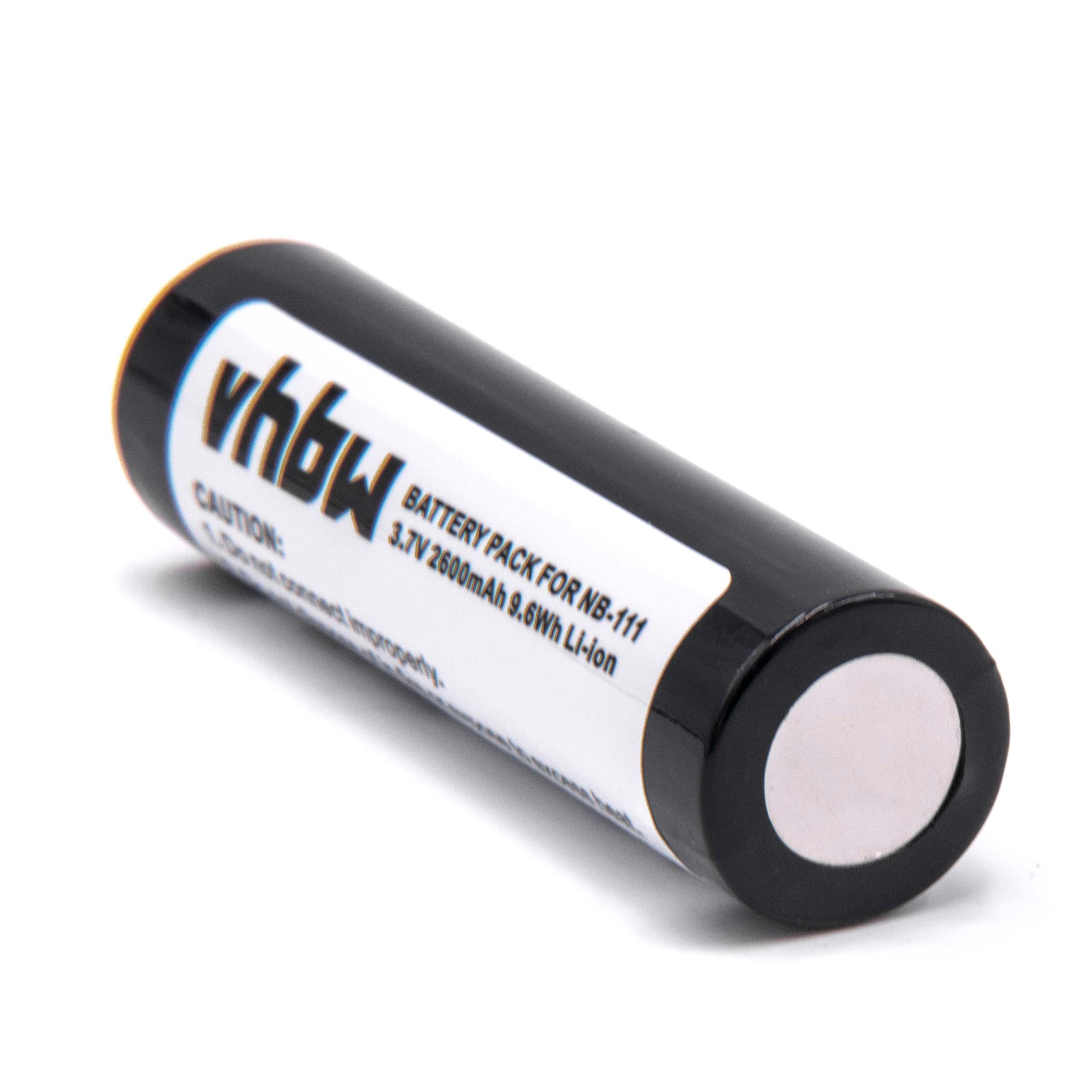 Batterie remplace BP-1600R pour mini disque - 2600mAh 3,7V Li-ion