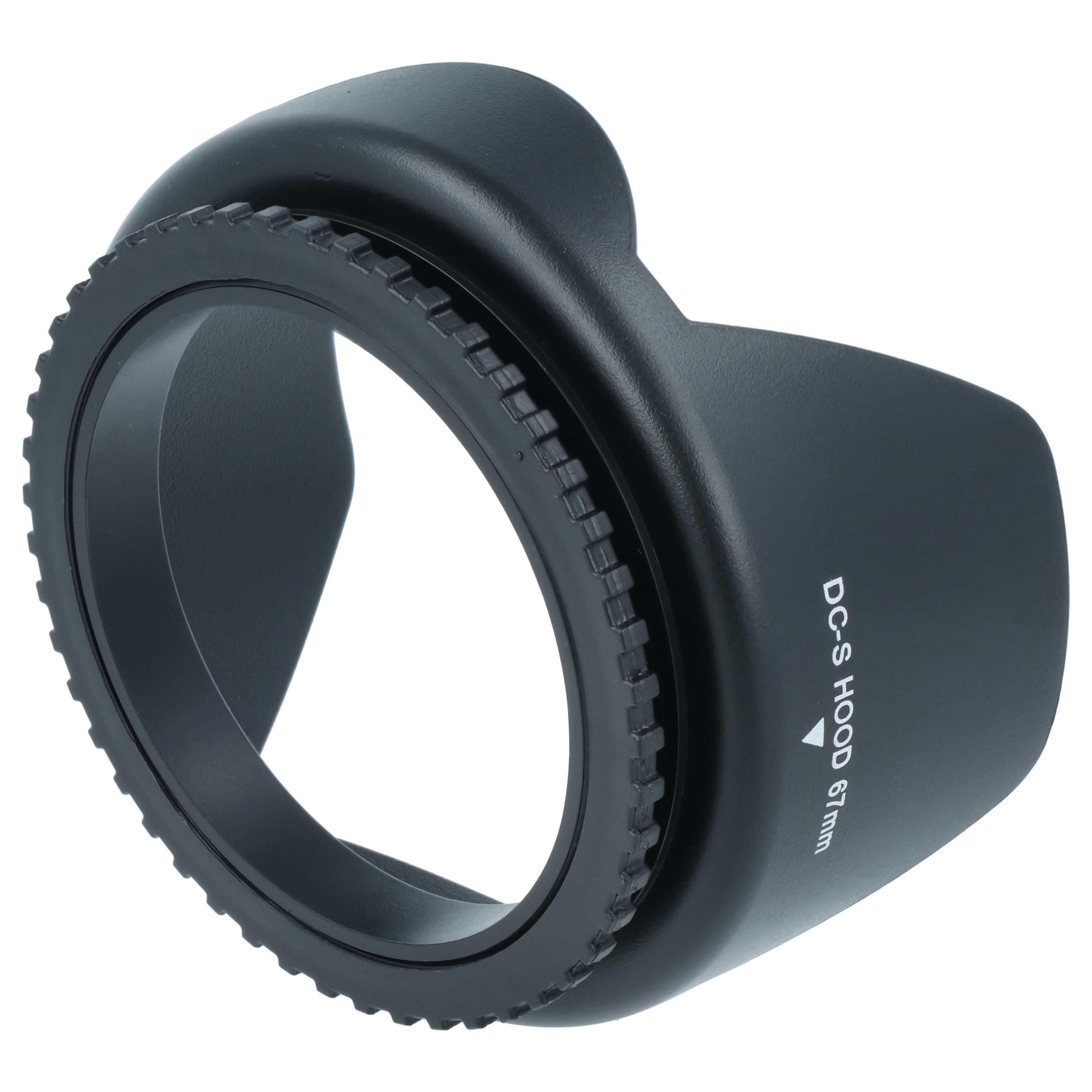 Lens Hood suitable for Lens with 67 mm Diameter, plastic, black