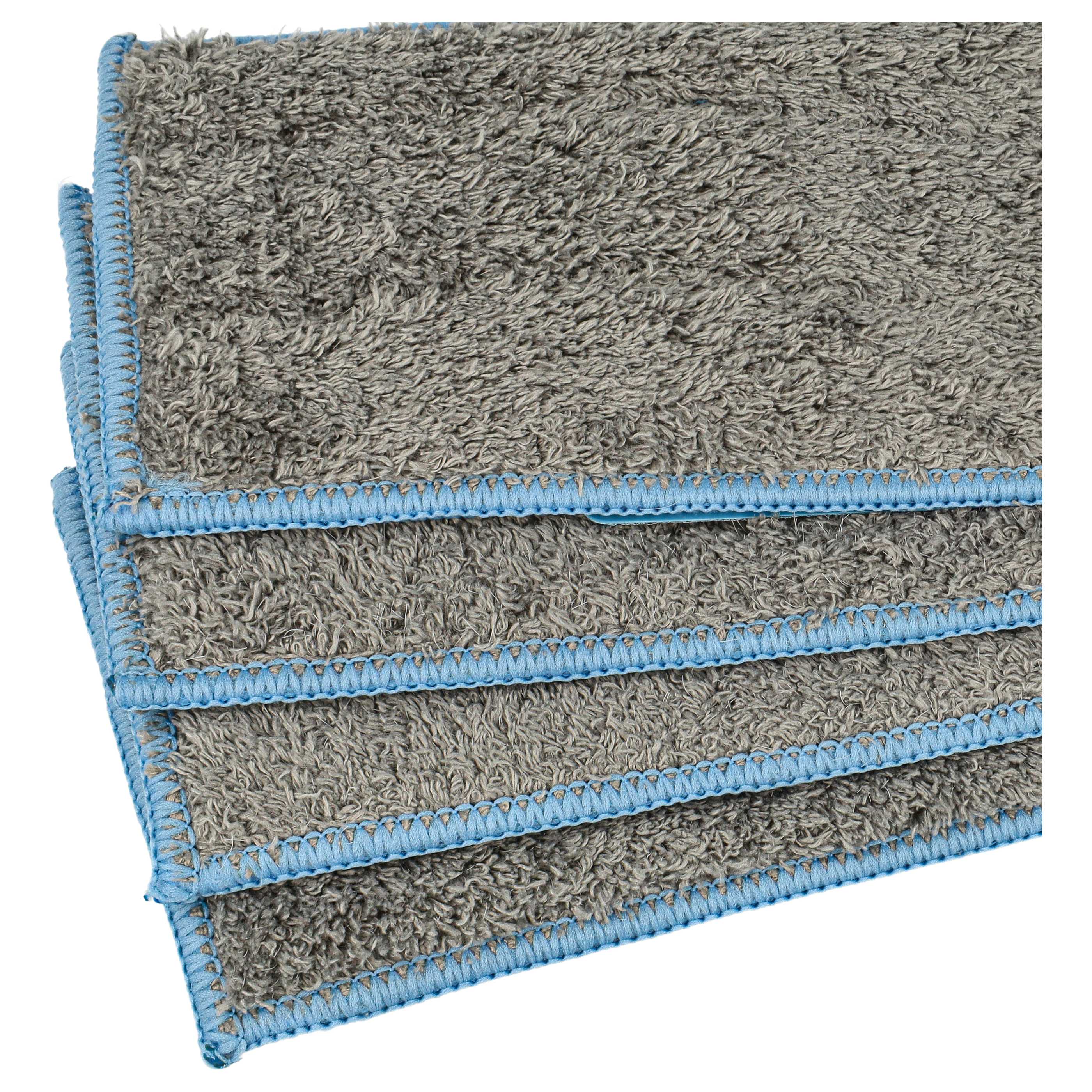 Cleaning Cloth Set (4 Part) suitable for iRobot Braava Jet M6, M6134 Robot Vacuum - plastic