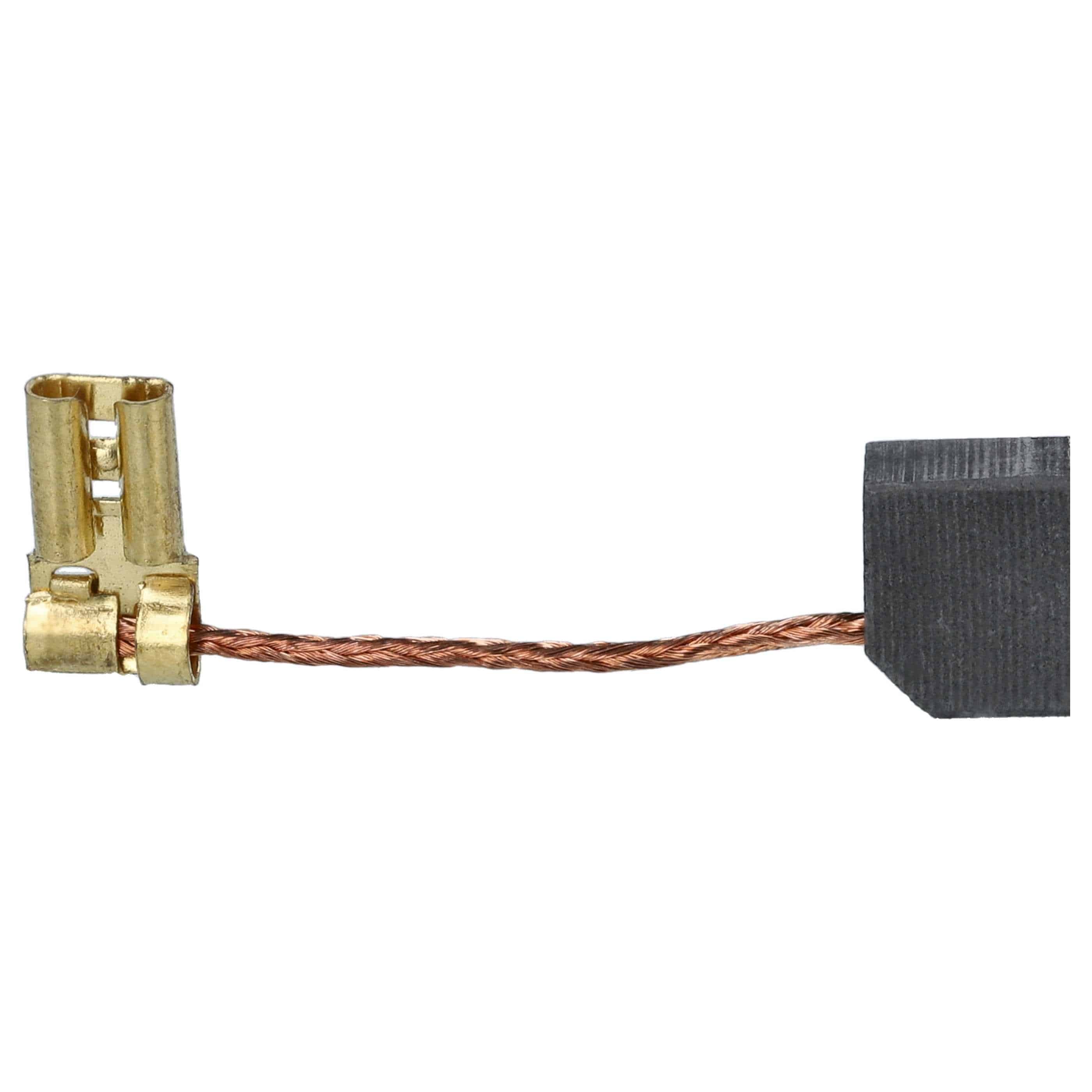 2x Kohlebürste als Ersatz für Fein 30711132003, 30711132000, 30711144004 für Elektrowerkzeug - 5 x 10 x 17,5mm