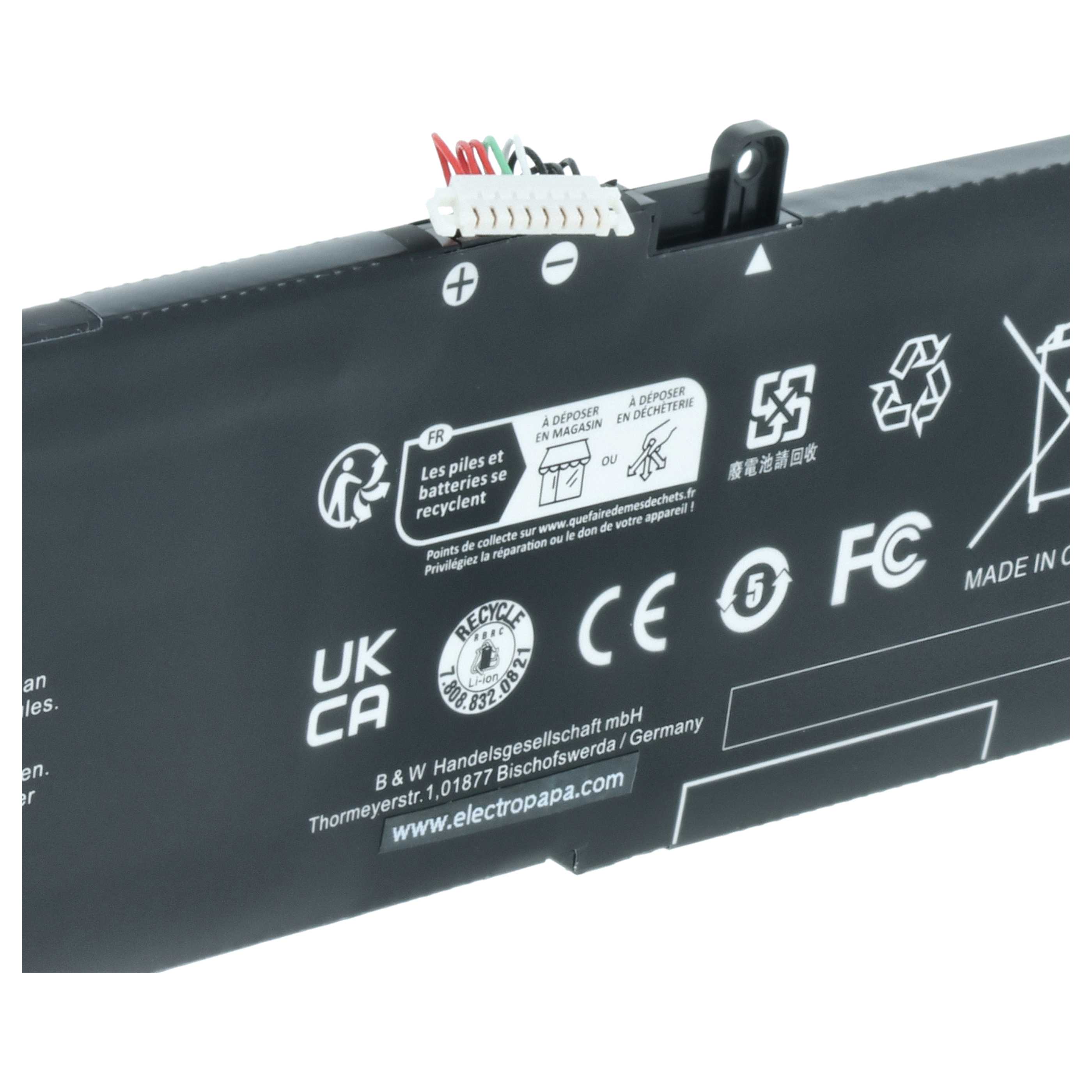 Akumulator do laptopa zamiennik Asus 3ICP5/57/80, 0B200-03220000, B31Bi2H, B31BIEH - 3600 mAh 11,52 V LiPo
