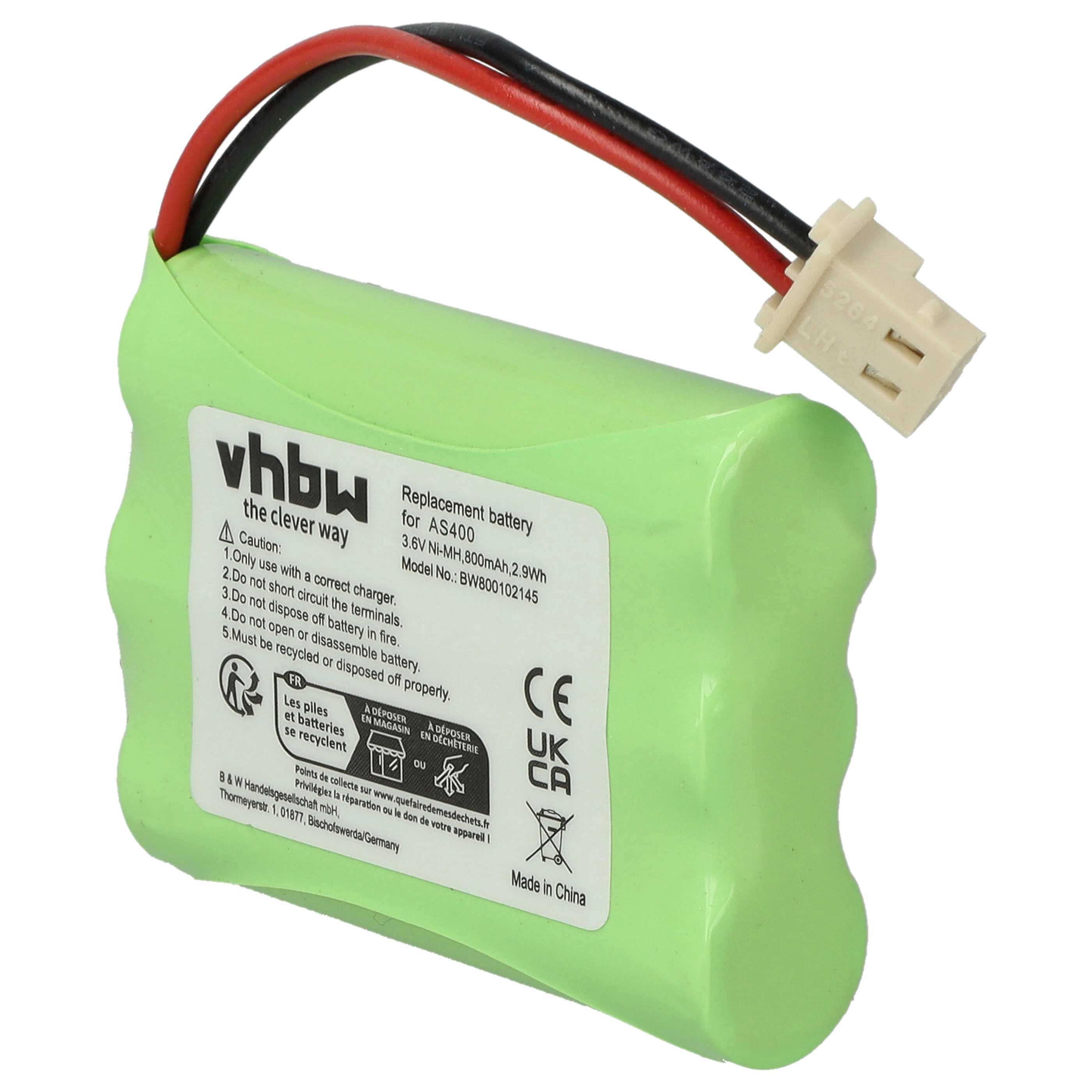 RAID Controller Battery replaces IBM 3N-250AAA, 42R5070, 34L5388, 21H5072, 21H8979 - 800 mAh 3.6 V NiMH