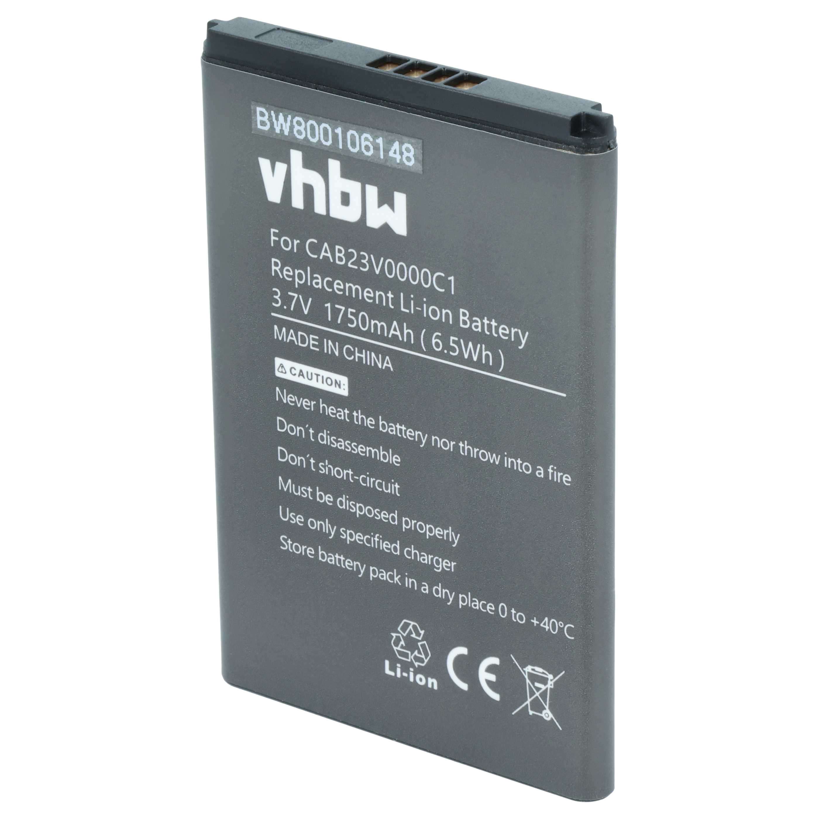 Router-Akku als Ersatz für Alcatel CAB23V0000C1 für Alcatel - 1750mAh 3,7V Li-Ion
