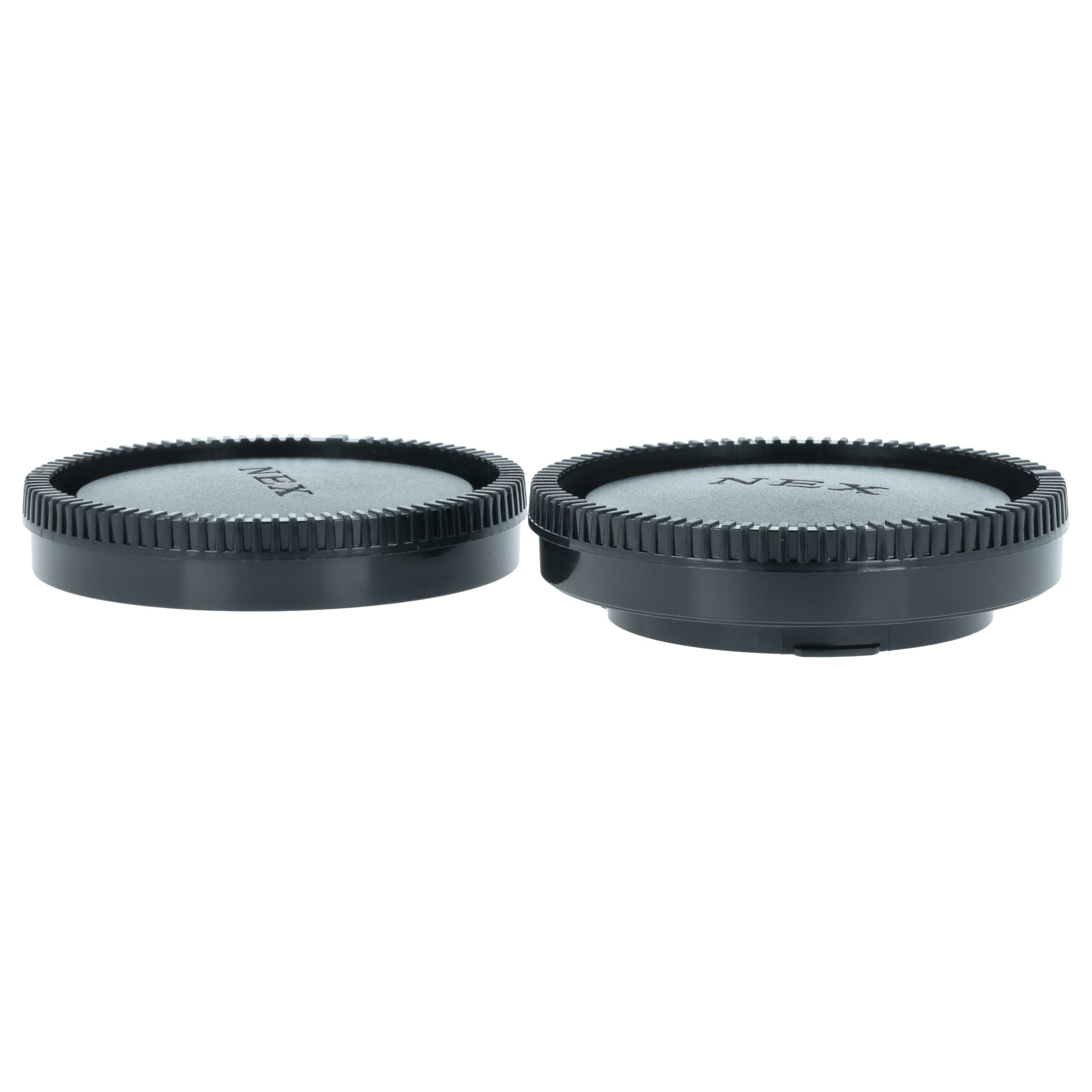 Cache d'objectif arrière et de boîtier pour appareil photo Sony Carls Zeiss, Sony NEX 3