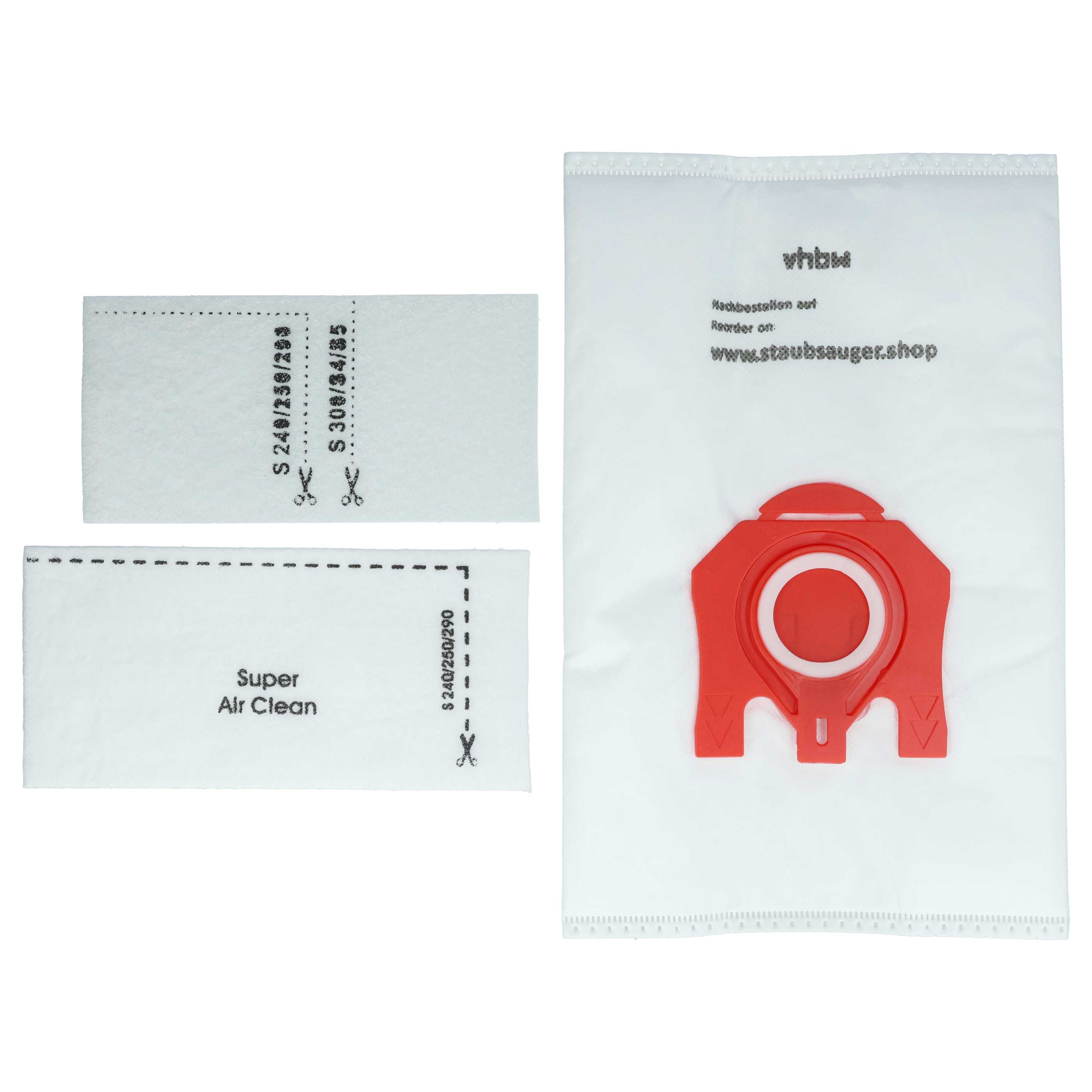 10x Sacchetto sostituisce Miele tipo F/J/M, M 50 per aspiratore, microfibra