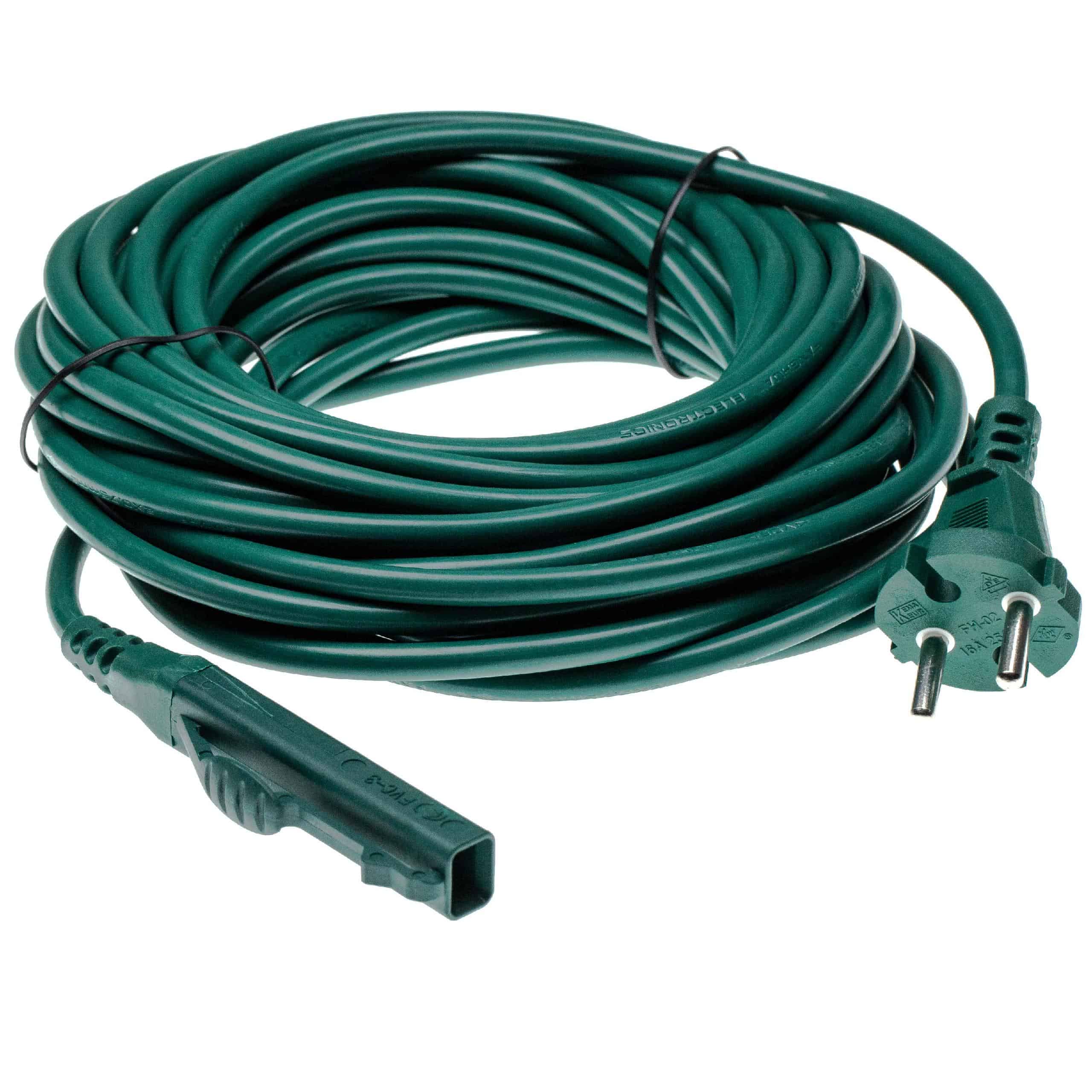Power Cable suitable for Vorwerk Kobold 140, 150 140 Vacuum Cleaner etc. - 10 m Cable