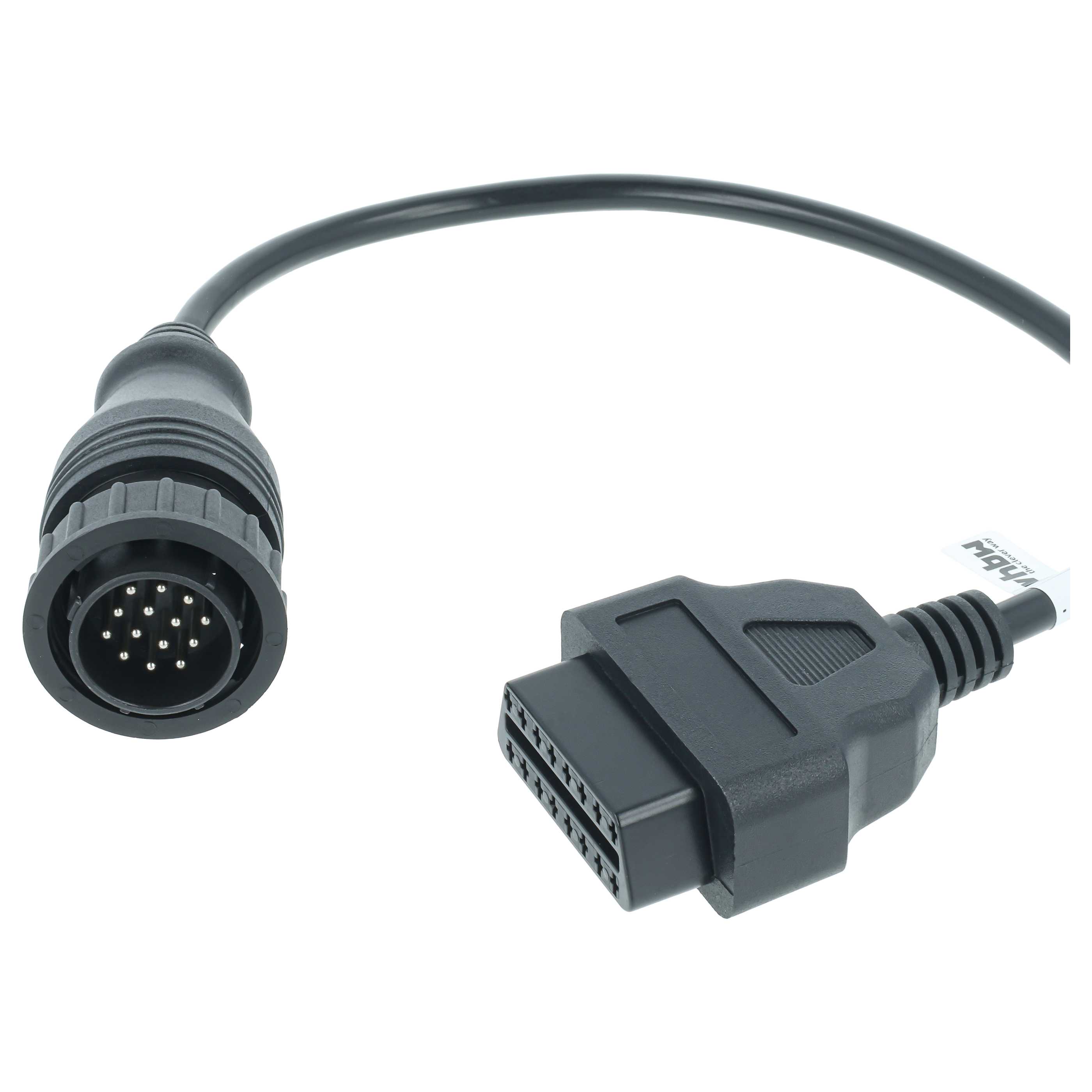 vhbw OBD2 Adapter 14Pin-OBD1 auf OBD2 für Mercedes, Volkswagen Sprinter