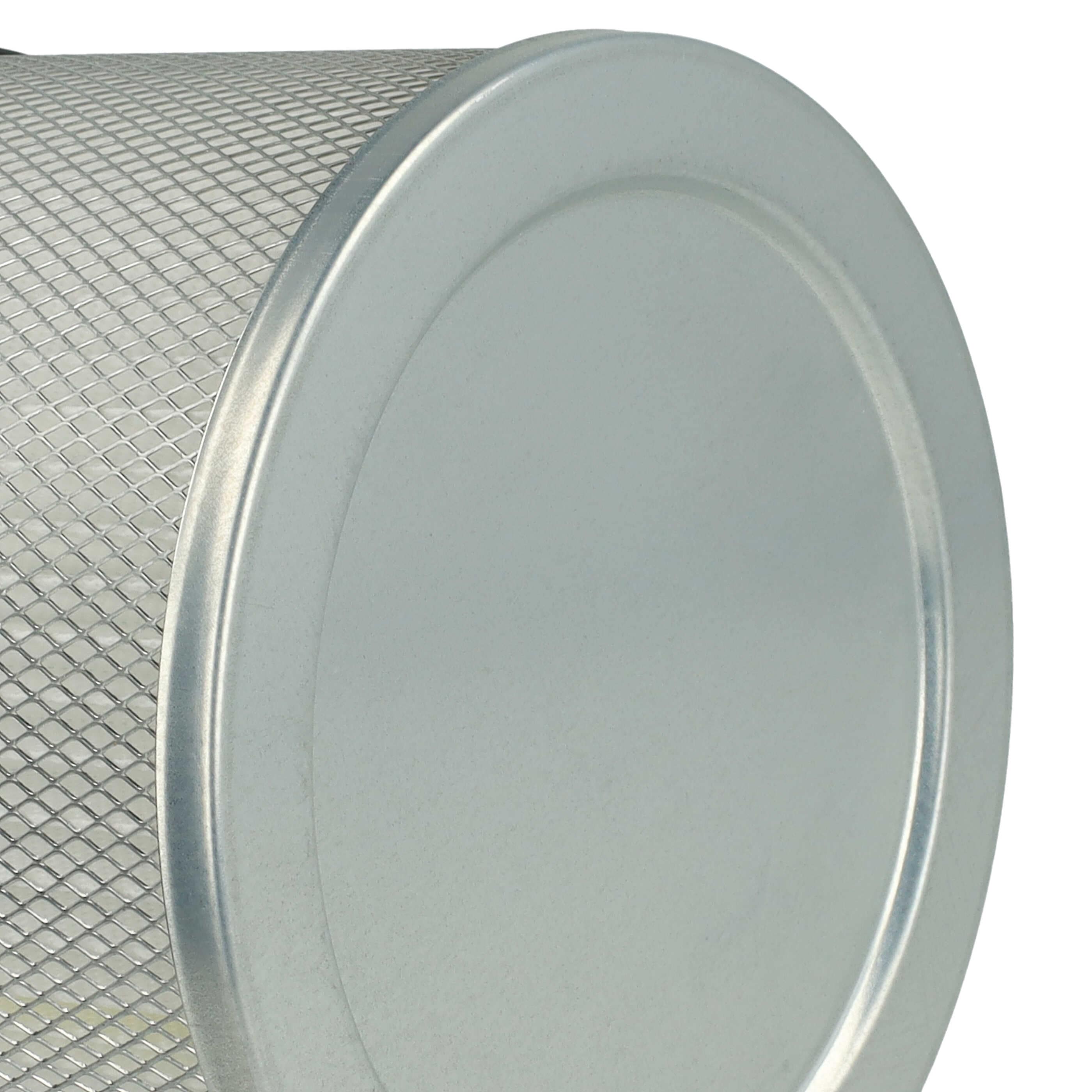 Filtro sostituisce ROWI 212010019 per aspiracenere - filtro a pieghe, bianco / argento