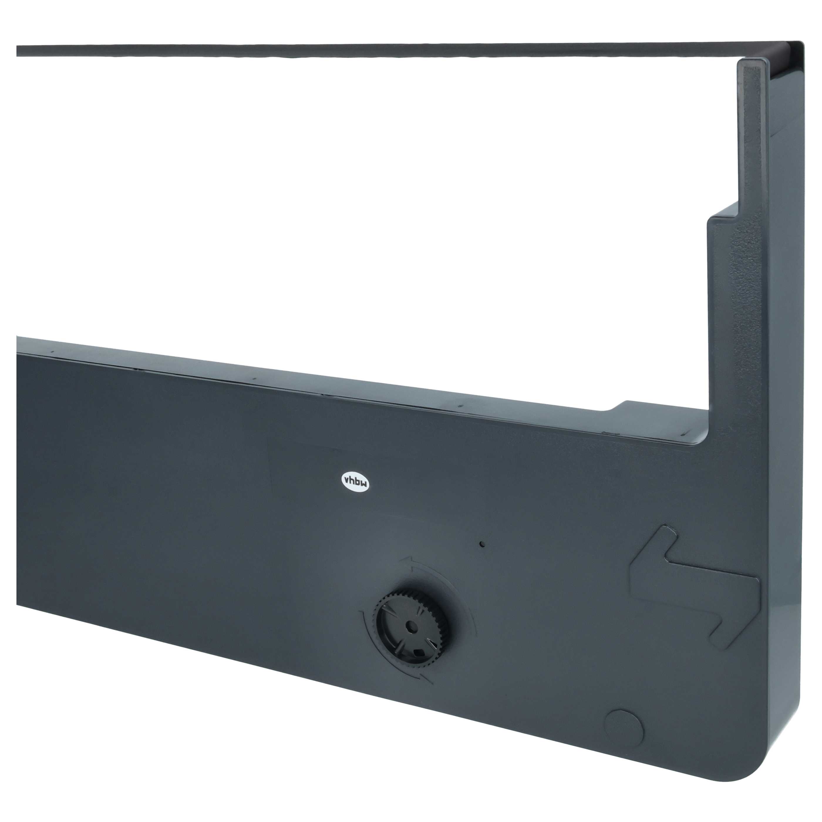 Ink Ribbon replaces Tally Genicom 86039 for Tally Genicom Dot Matrix, Receipt Printer - Black