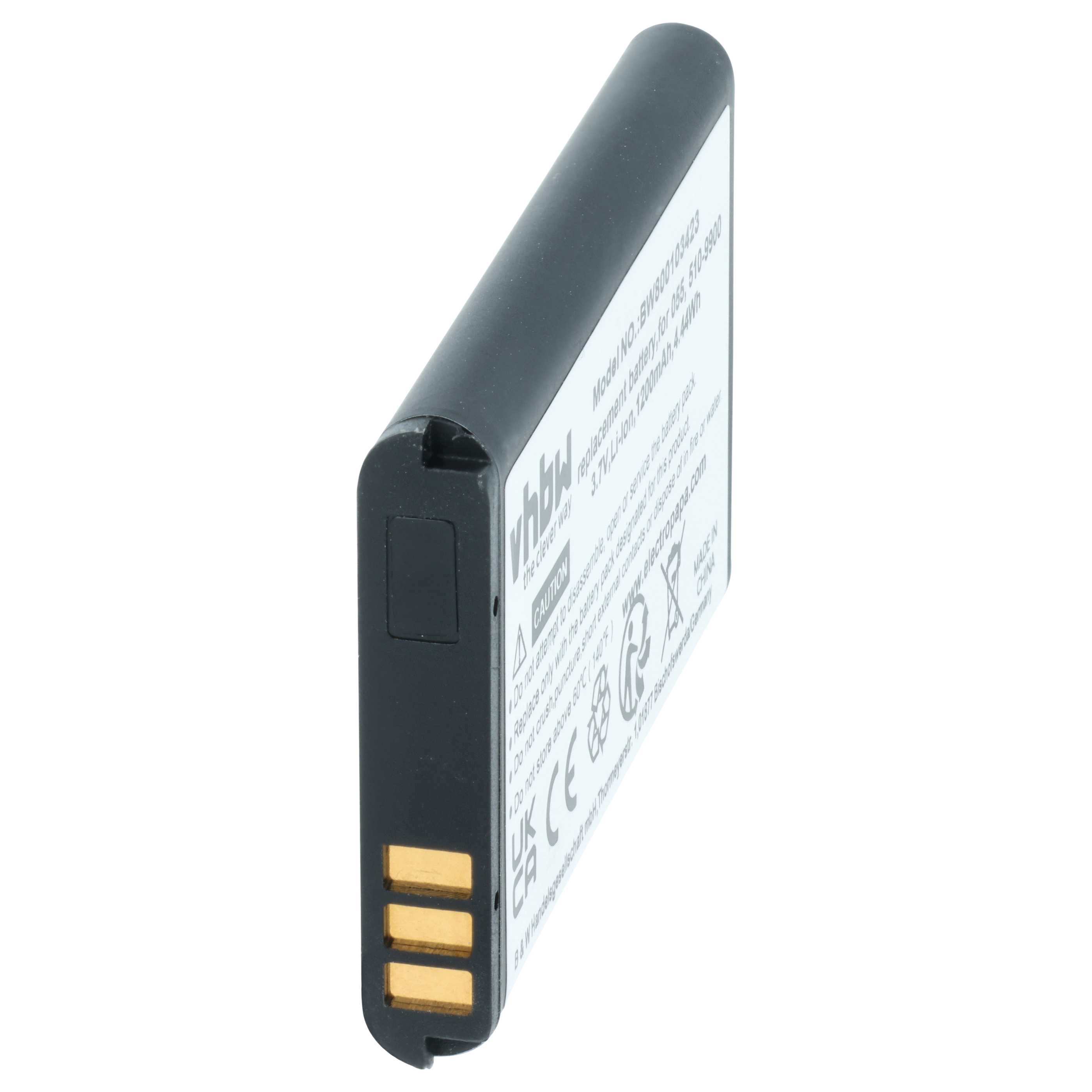 Videocamera Battery replaces Liquid Image 510-9900, 055 - 1200 mAh 3.7 V Li-Ion
