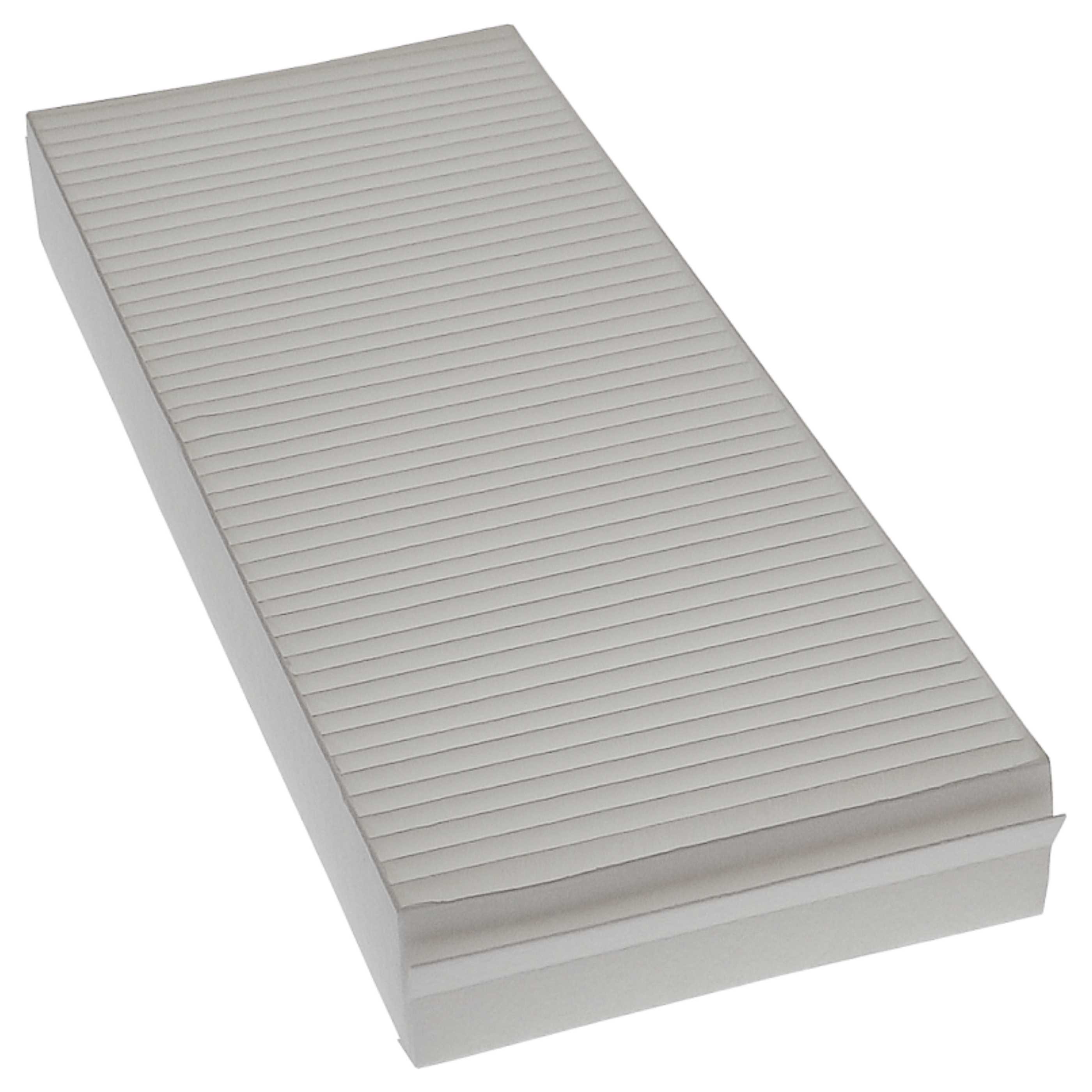 8-tlgs. Filterset als Ersatz für Zehnder 527003440 für Zehnder Lüfter - 48 x 18 x 10 cm