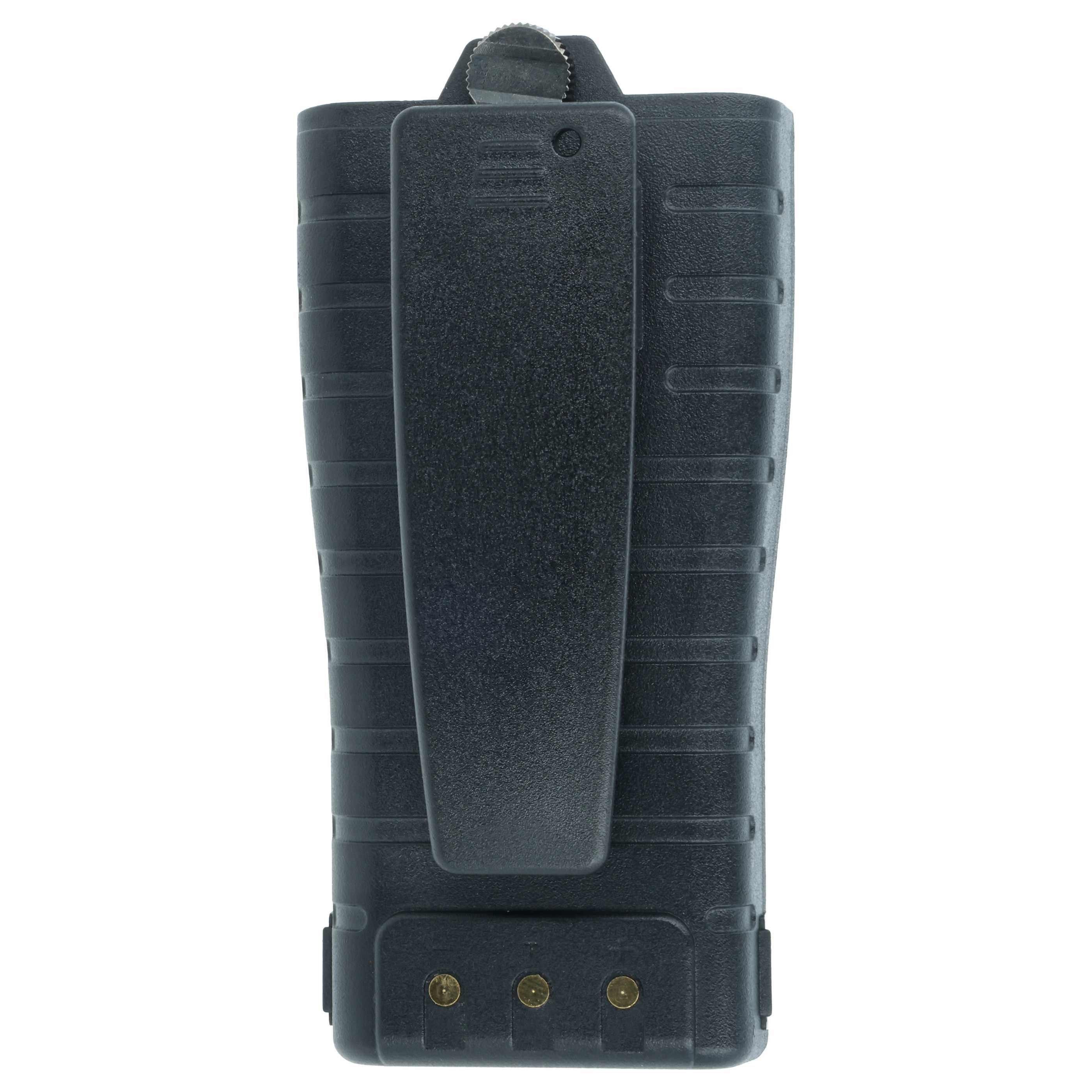 Radio Battery replaces Entel CNB750E - 2000 mAh 7.6 V Li-Ion + Belt Clip