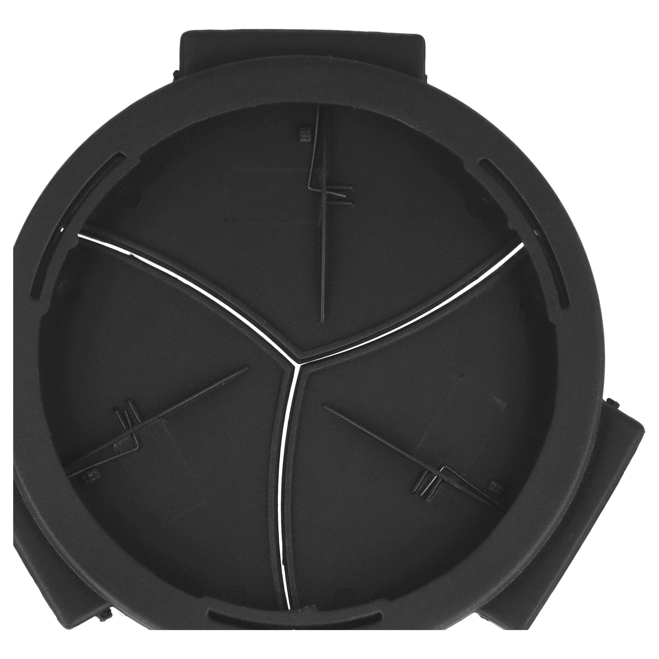 Copriobiettivo per Leica, Panasonic Lumix - plastica, nero
