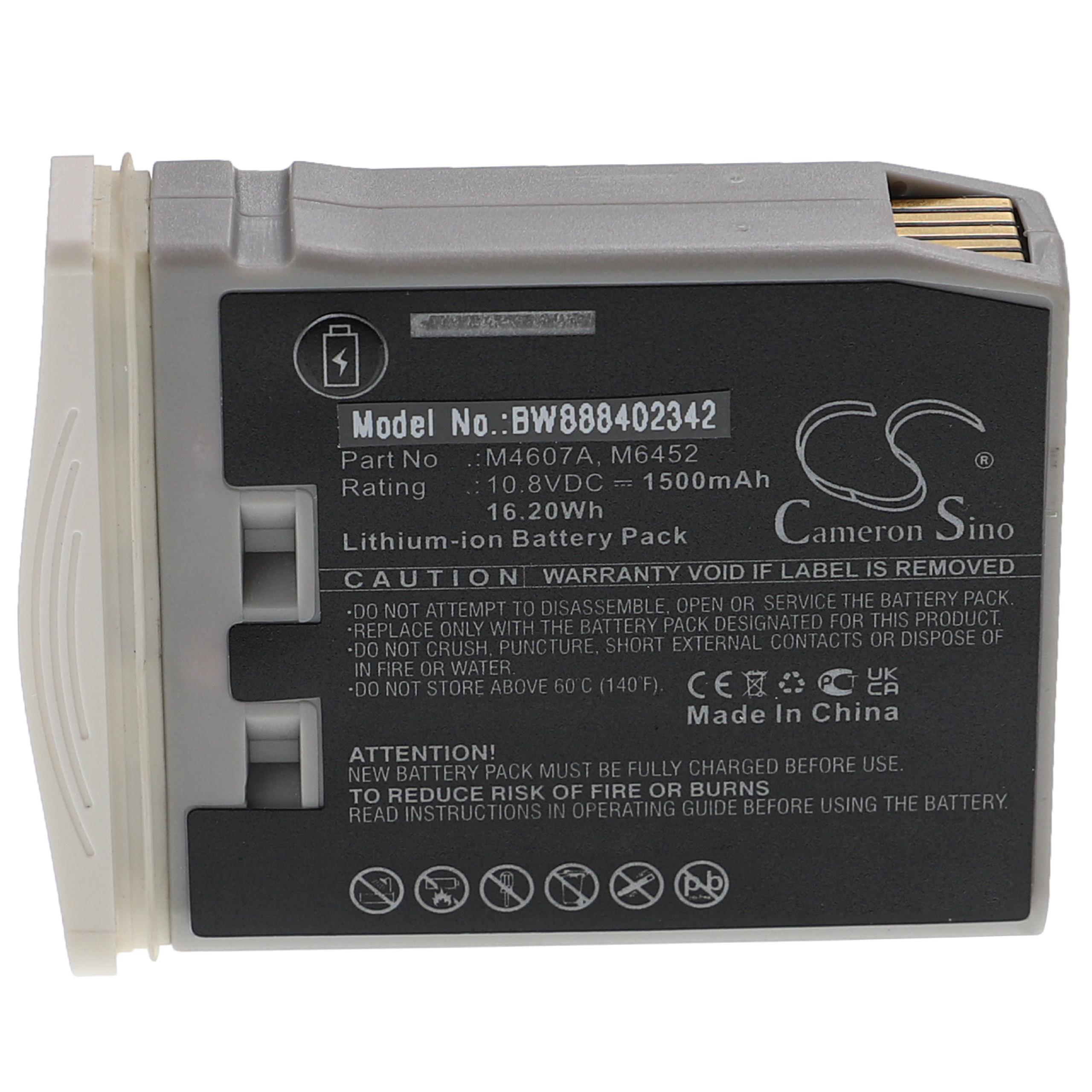 Medical Equipment Battery Replacement for Philips - 1500mAh 10.8V Li-Ion