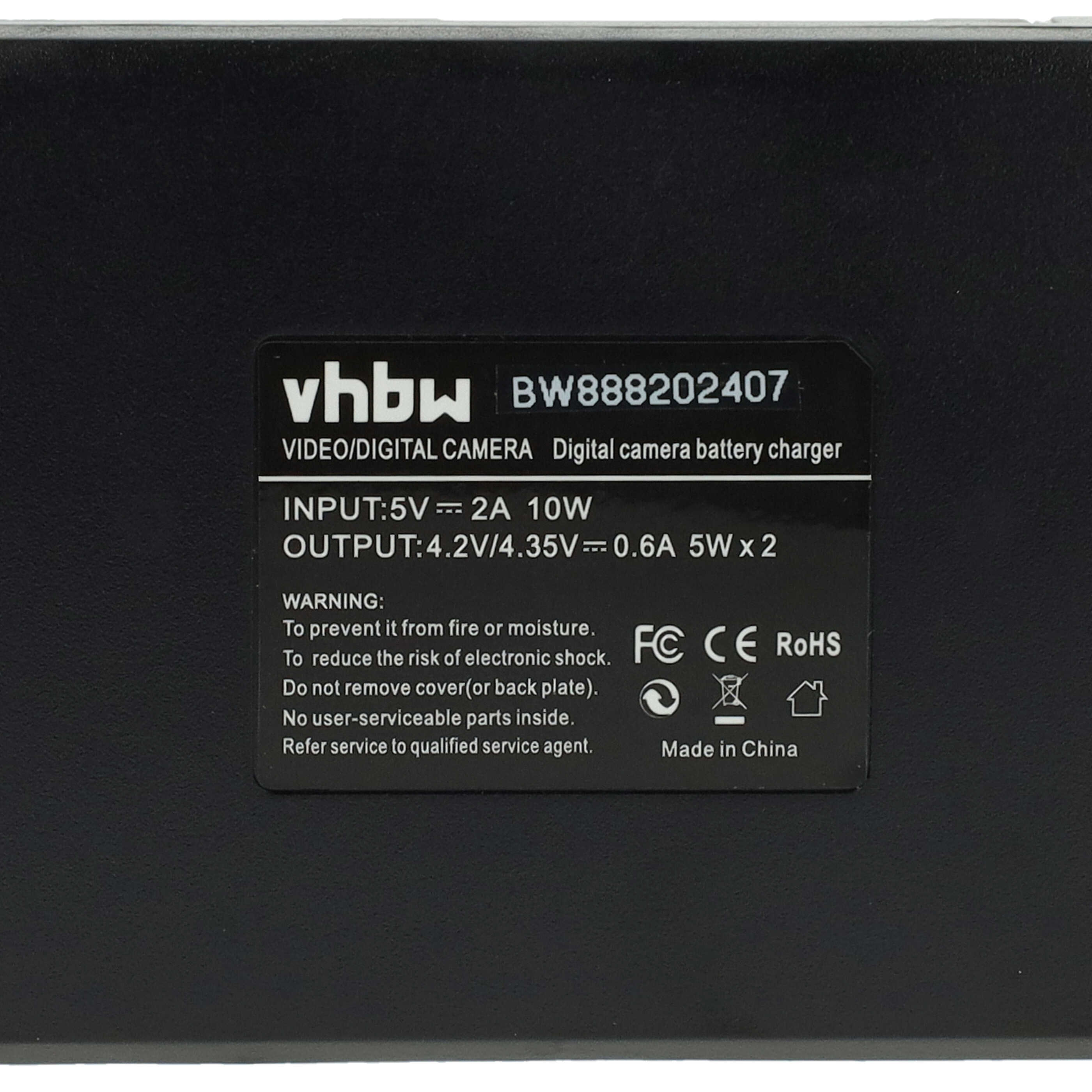 Battery Charger suitable for Agfa / Agfaphoto Digital Camera - 0.5 A, 4.2 V