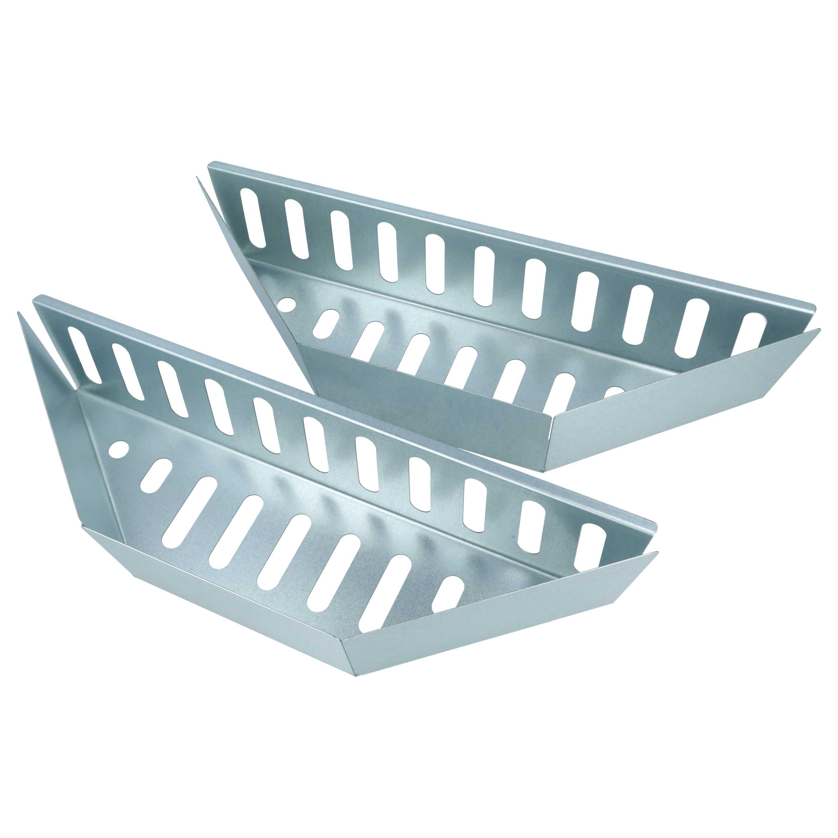 2x Kohlekorb als Ersatz für Weber 7403 für Weber Kugelgrill - Holzkohlekorb 38,5 x 11,8 x 7,5 cm