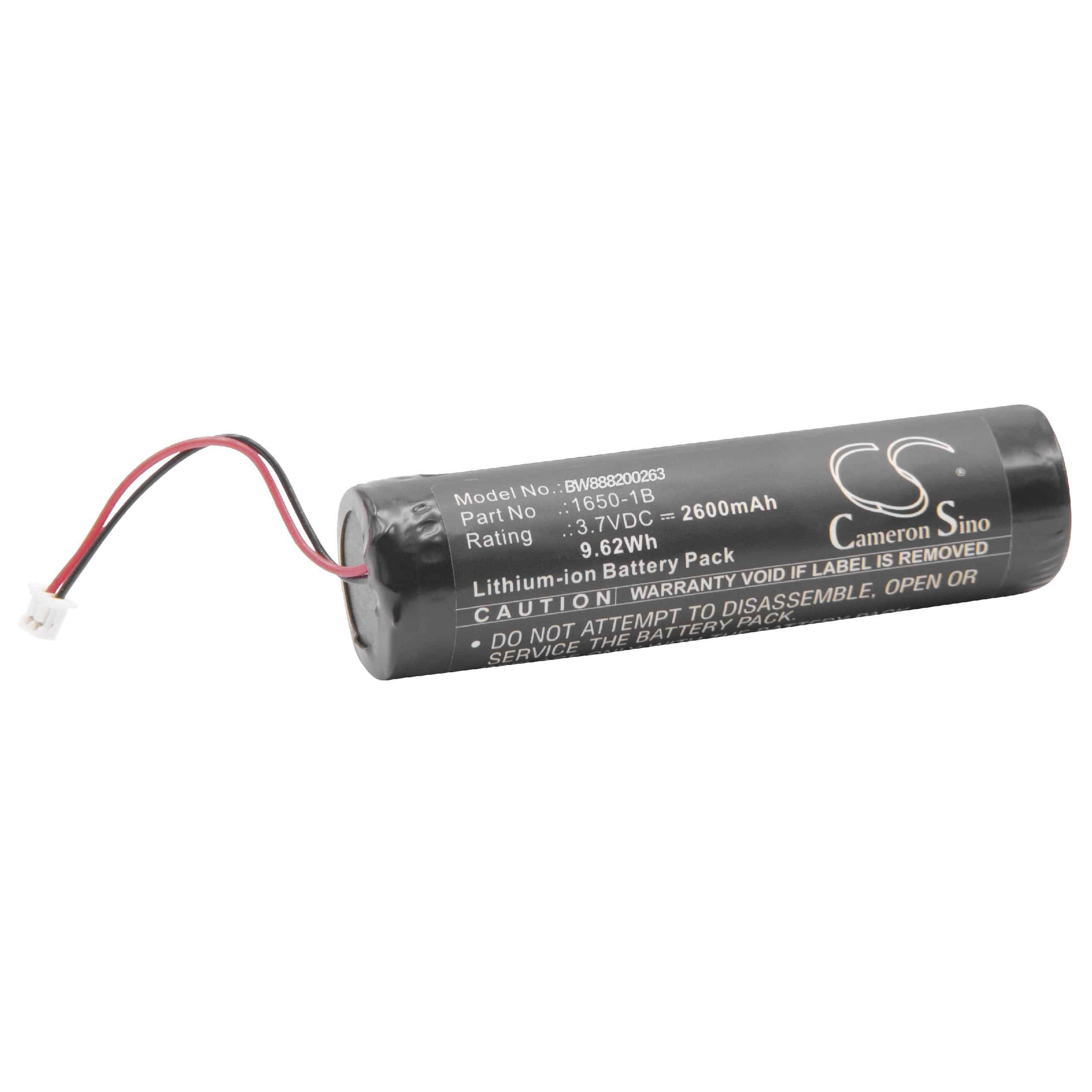 Reading Magnifier Battery Replacement for Eschenbach 1650-1B - 2600mAh 3.7V Li-Ion