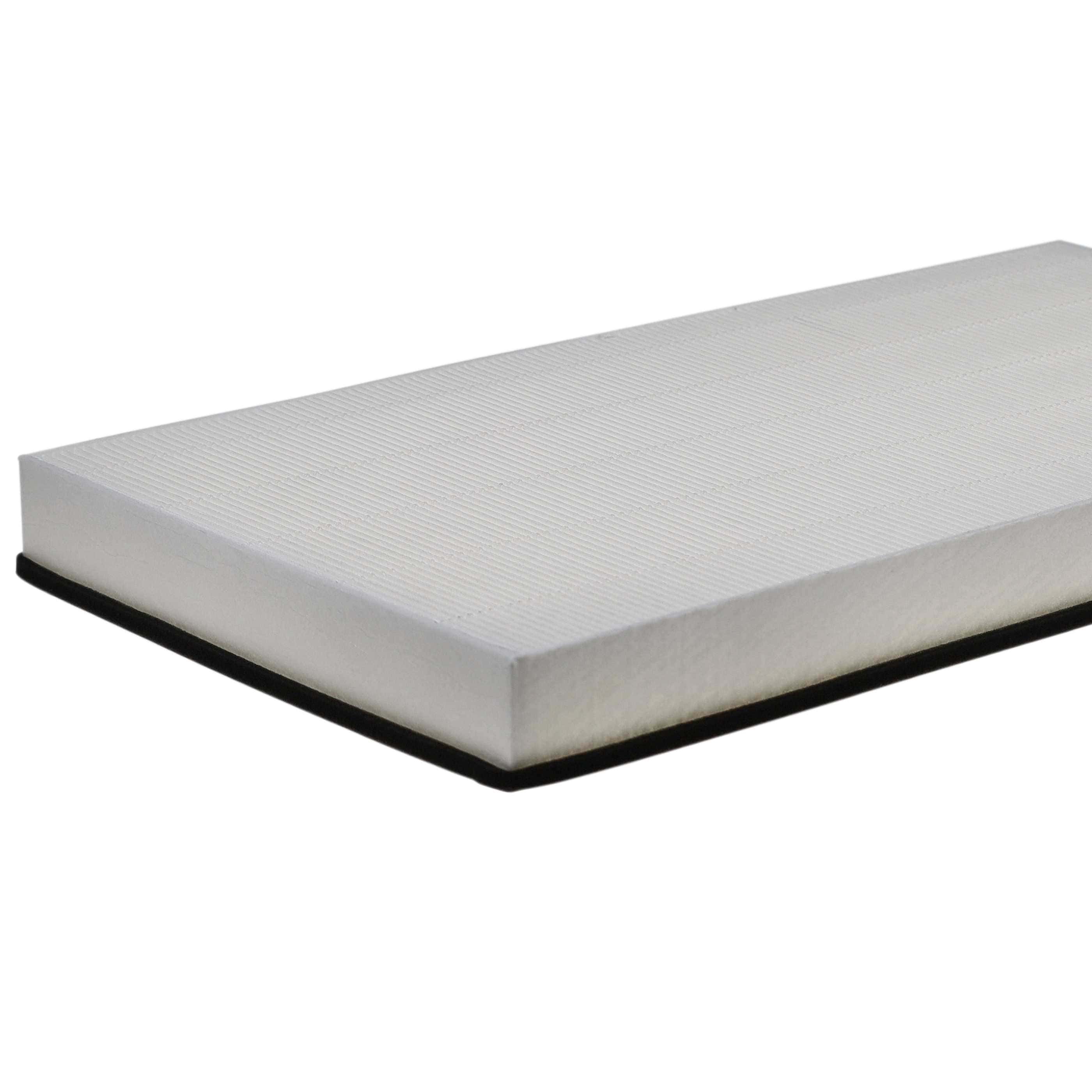 4x Pollenfilter als Ersatz für Vallox 978142 für Vallox Lüfter - Filterklasse F7, 45,3 x 22,5 x 5,2 cm