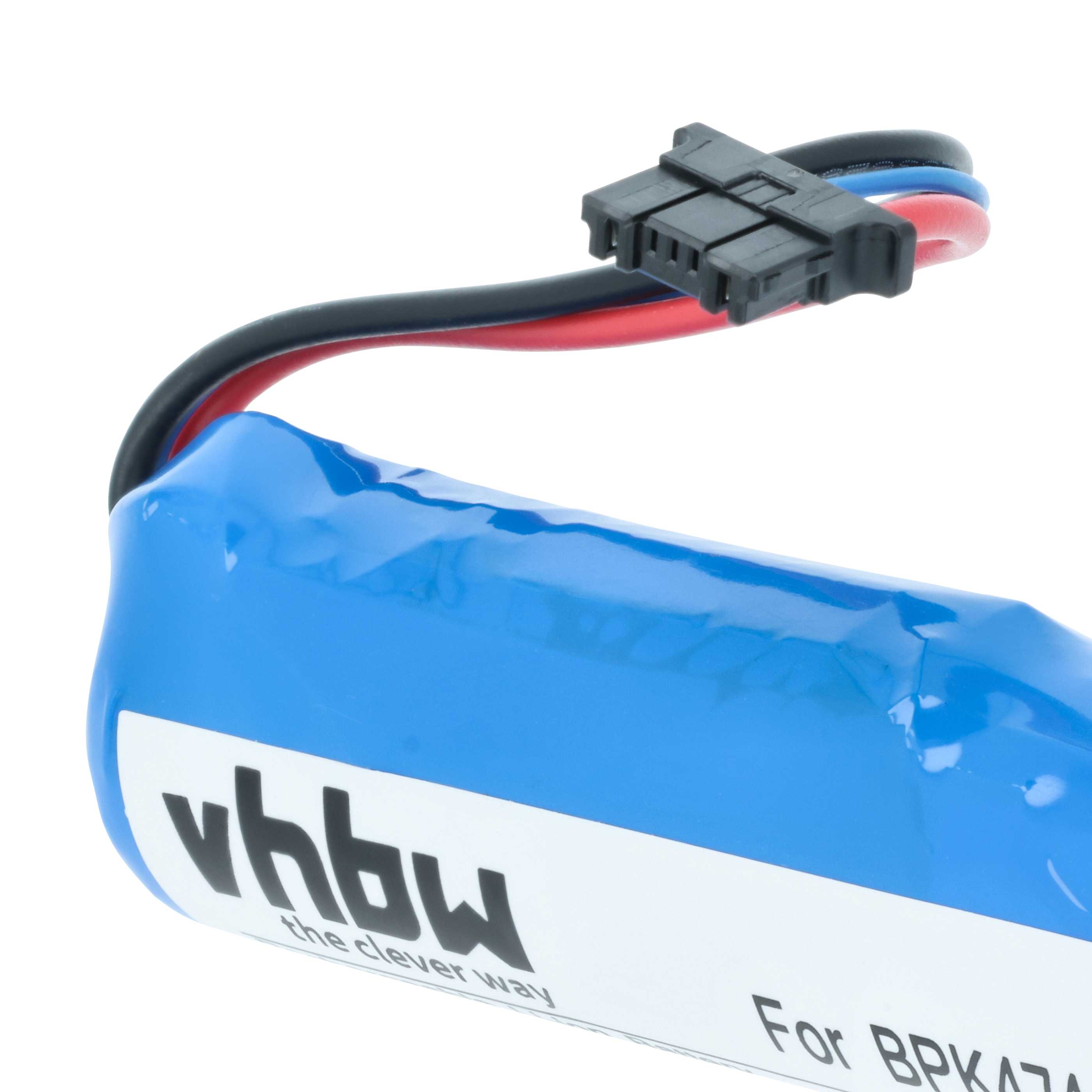 5x Batería reemplaza VeriFone BPK474-001 para escáner código de barras (2600 mAh, 3,7 V, Li-Ion)
