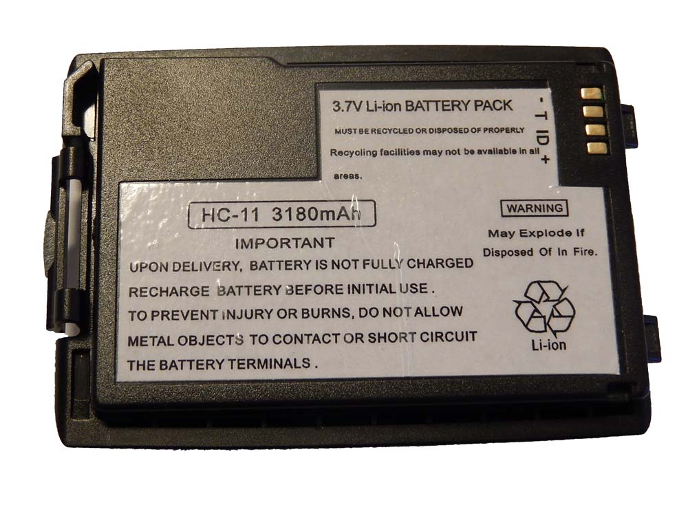 Batterie remplace EADS HT9980AA, BLN-11 pour radio talkie-walkie - 3180mAh 3,7V Li-ion