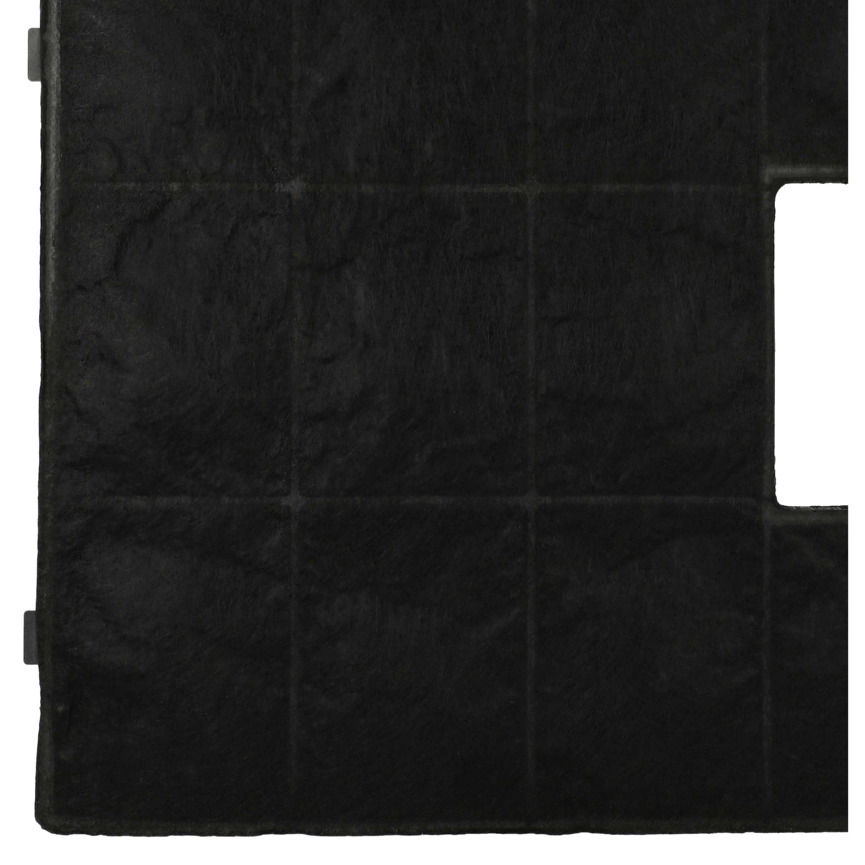 4x Filtres à charbon actif remplace Amica KF17147, KF17141 pour hotte Zelmer